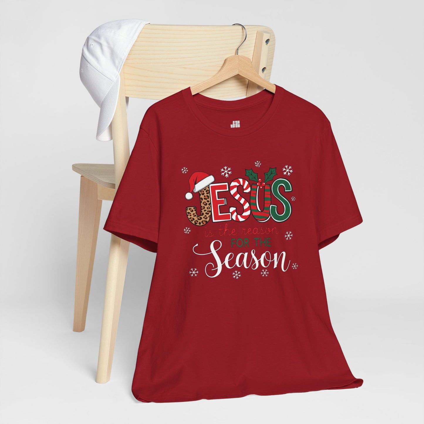 Jesus Is The Reason For The Season Soft Cotton Tee - Christian Christmas Shirt