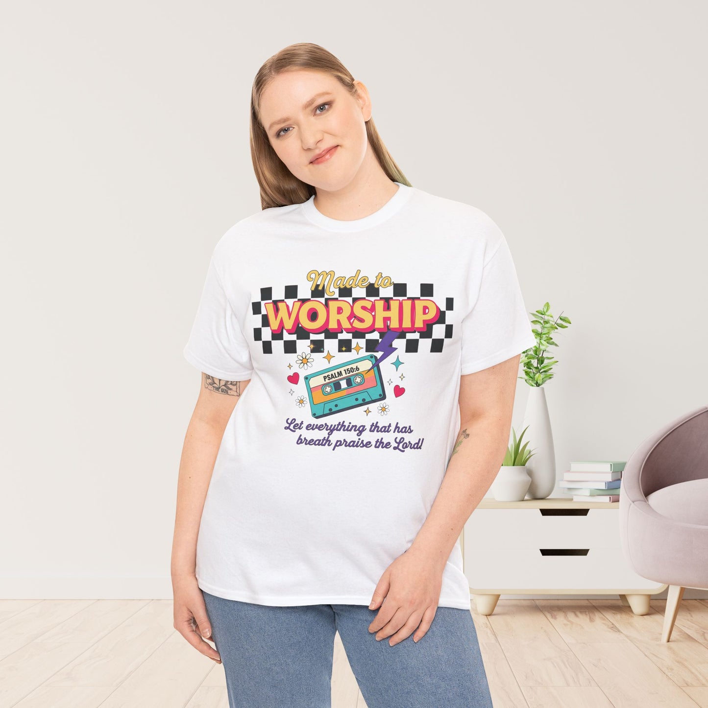 Made to Worship Heavy Cotton Tee