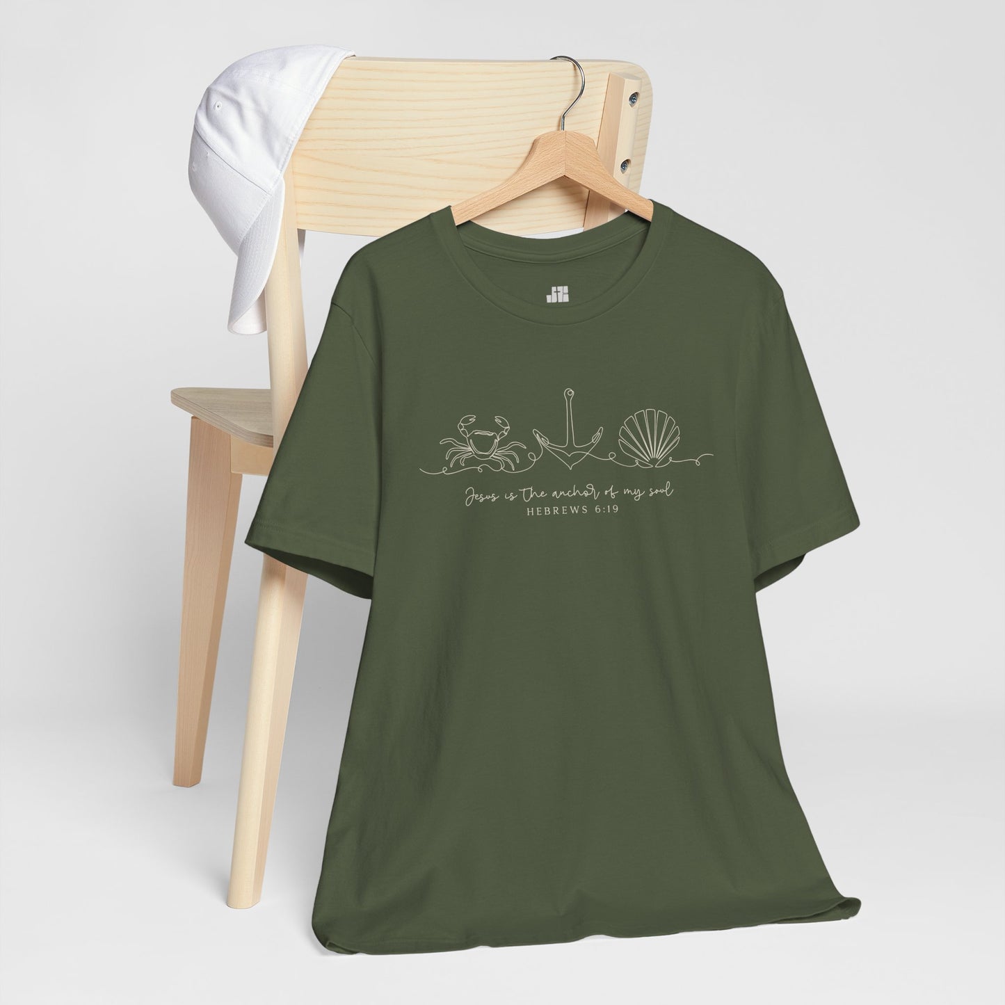 Jesus is The Anchor of My Soul Soft Cotton Tee