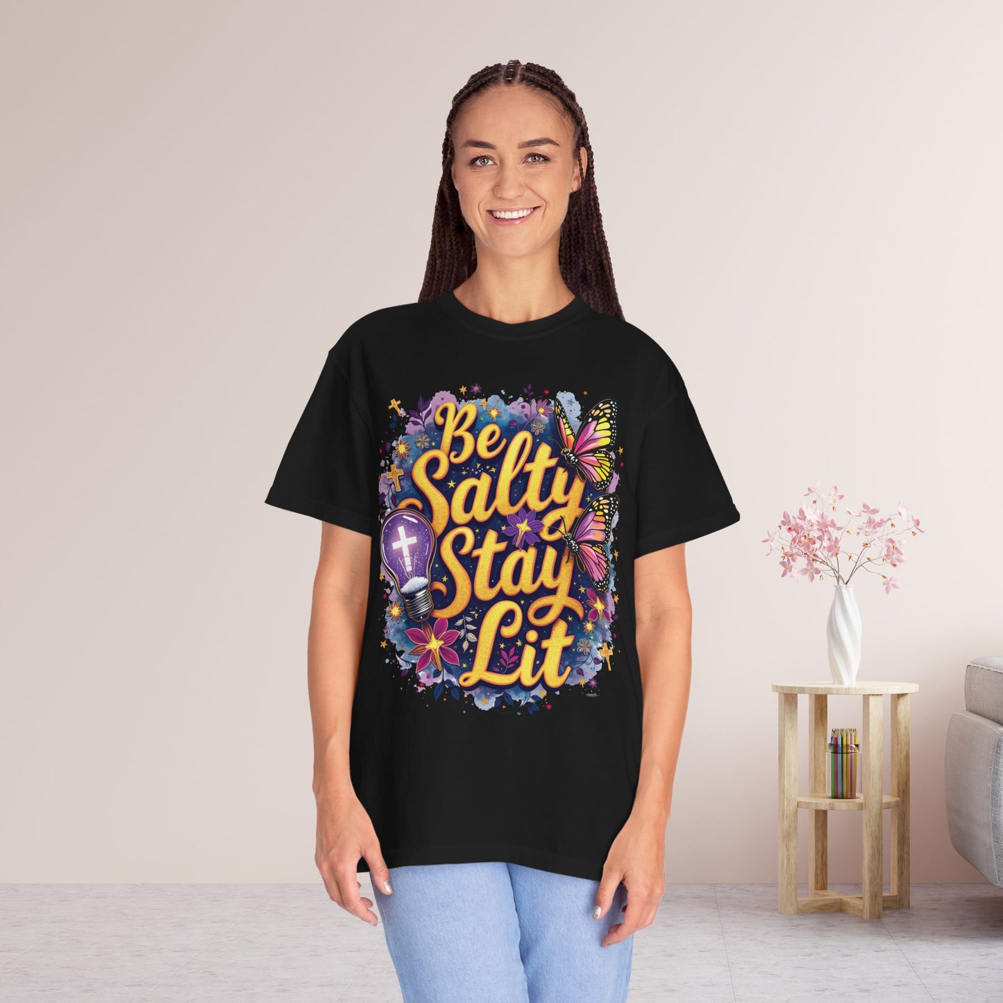 Be Salty Stay Lit Comfort Colors Shirt