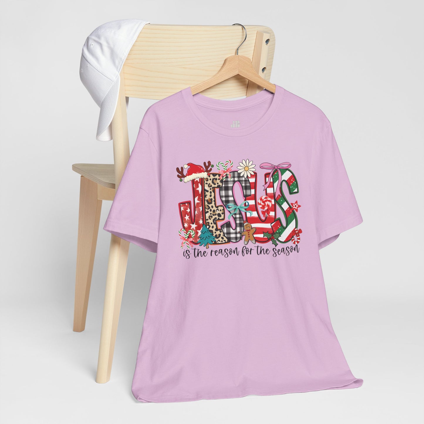 Jesus Is The Reason For The Season Soft Cotton Tee - Christian Christmas Shirt