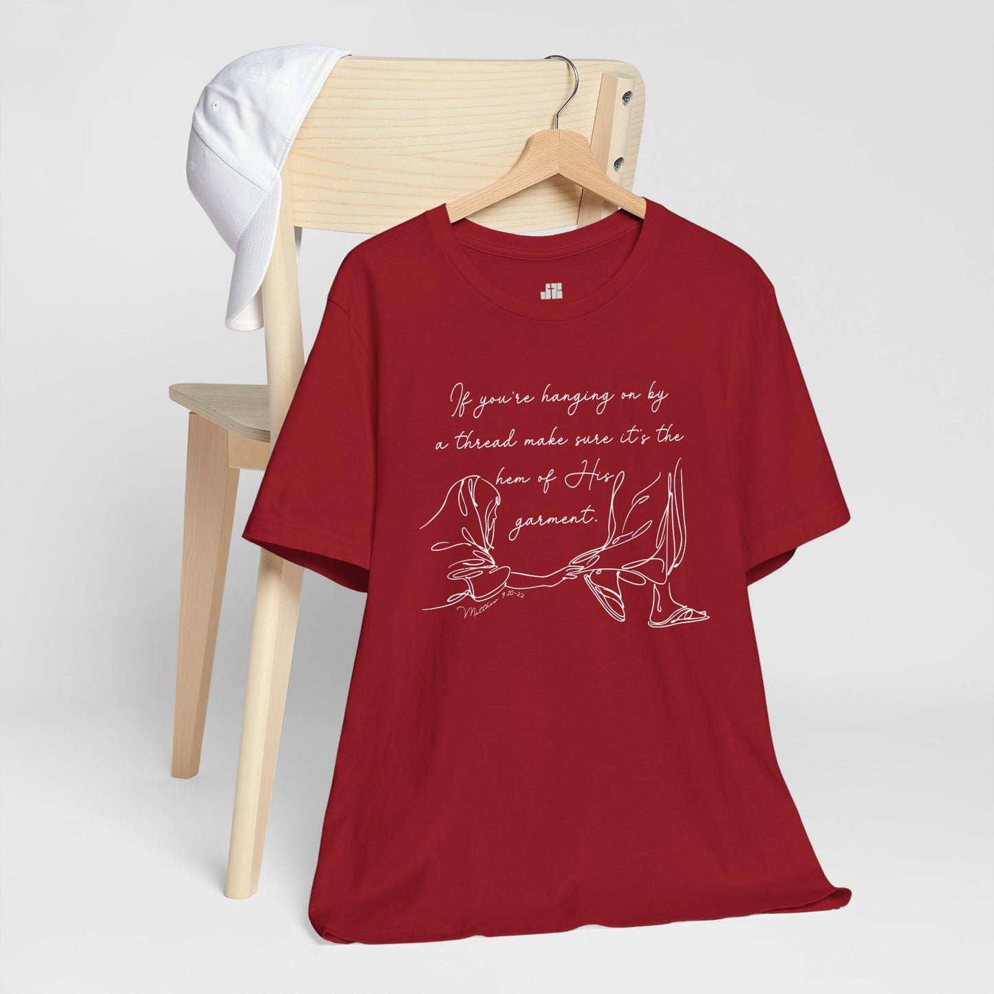 If You’re Hanging On By a Thread... Soft Cotton Tee