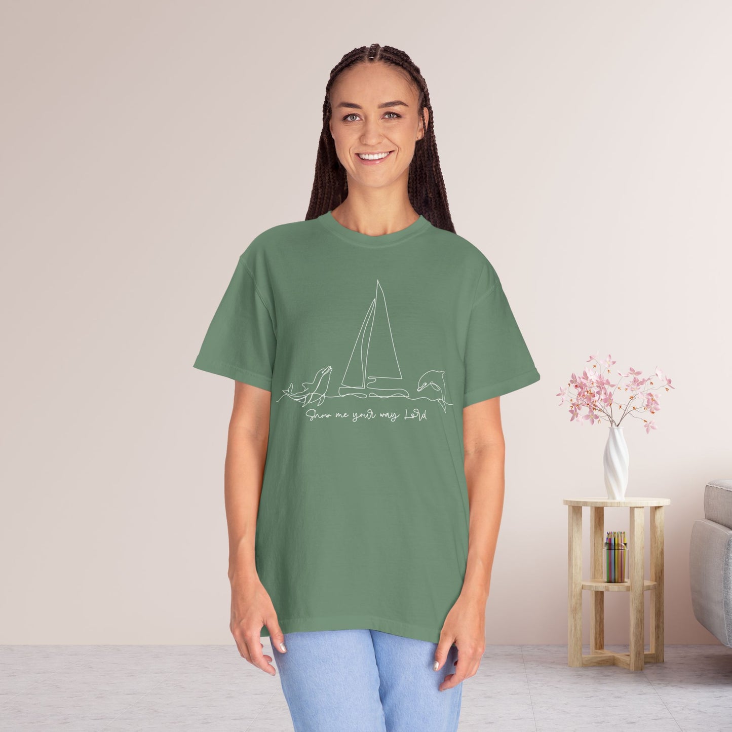 Show me Your Way Lord Comfort Colors Shirt