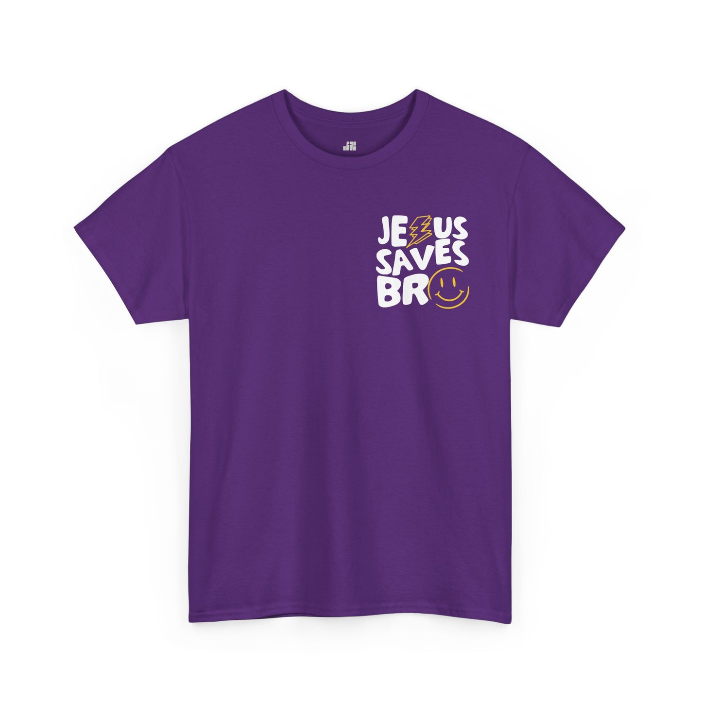 Jesus Saves Bro Heavy Cotton Tee