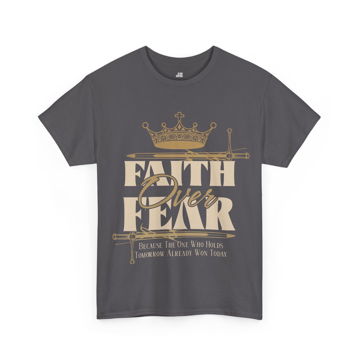 Faith Over Fear Heavy Cotton Tee