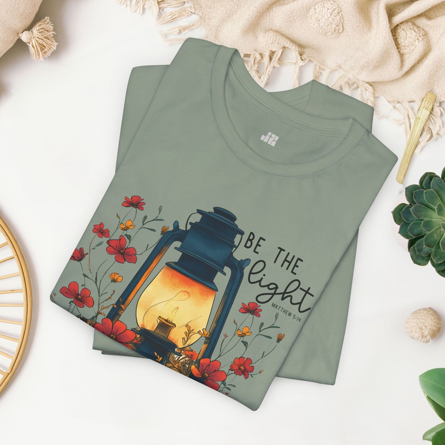 Be The Light Soft Cotton Tee