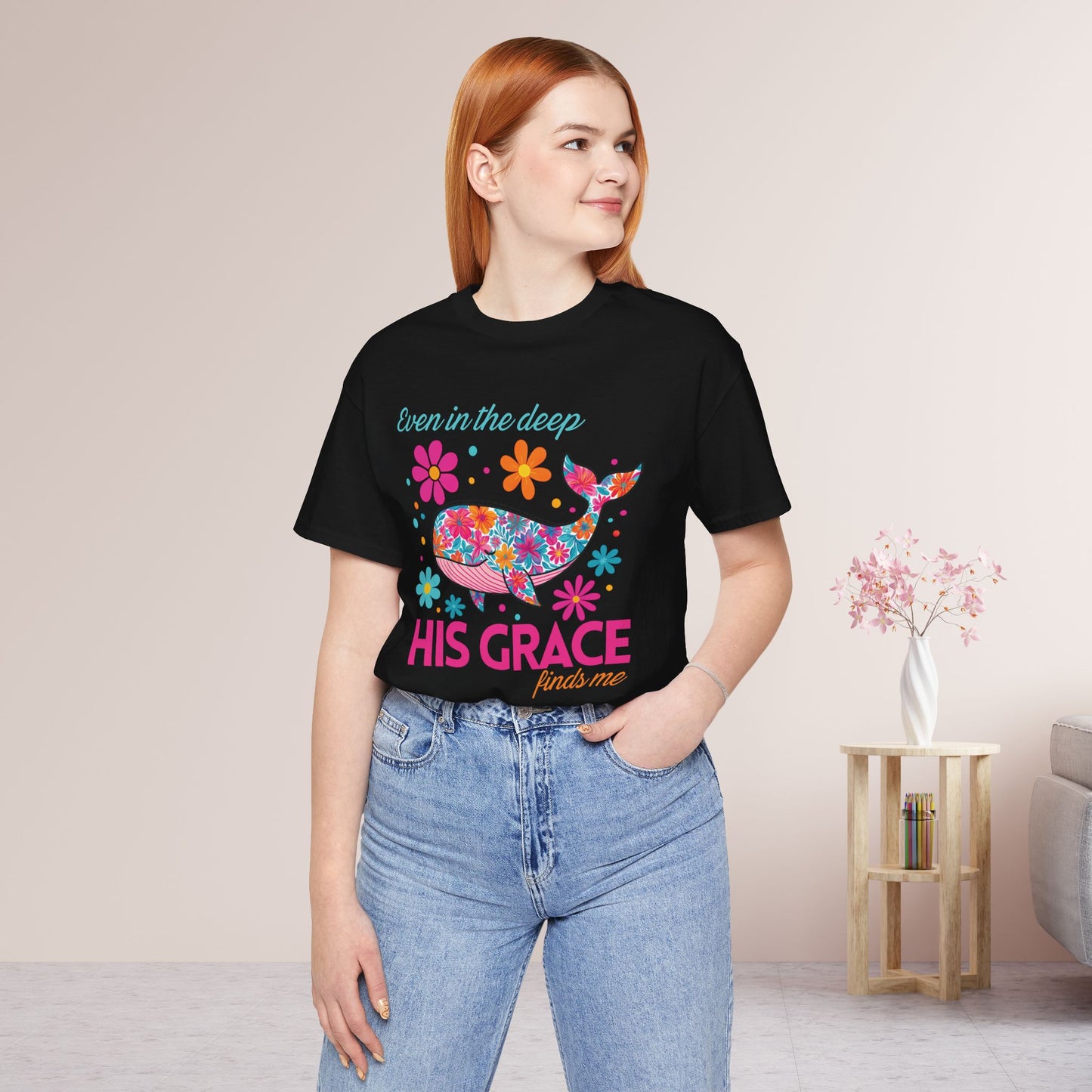 Grace Runs Deep Soft Cotton Tee