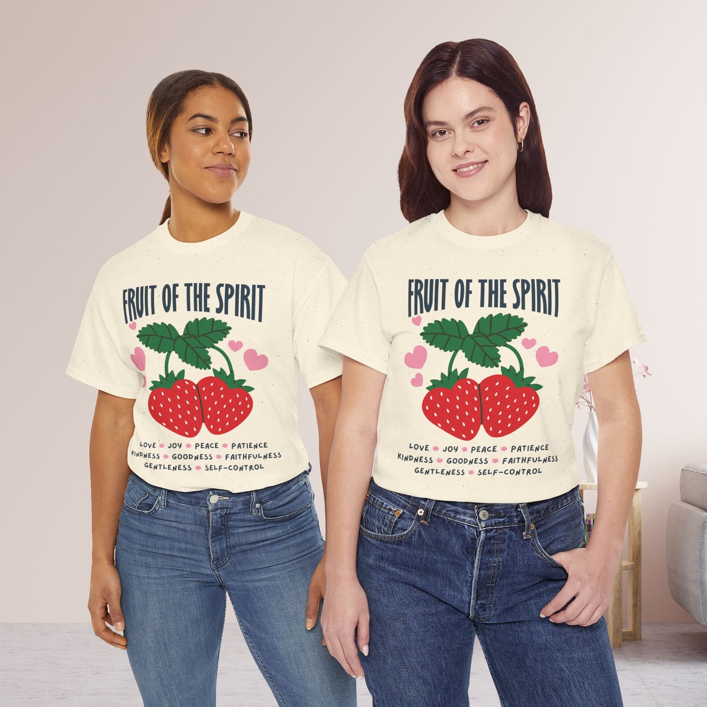 Fruit of The Spirit Heavy Cotton Tee