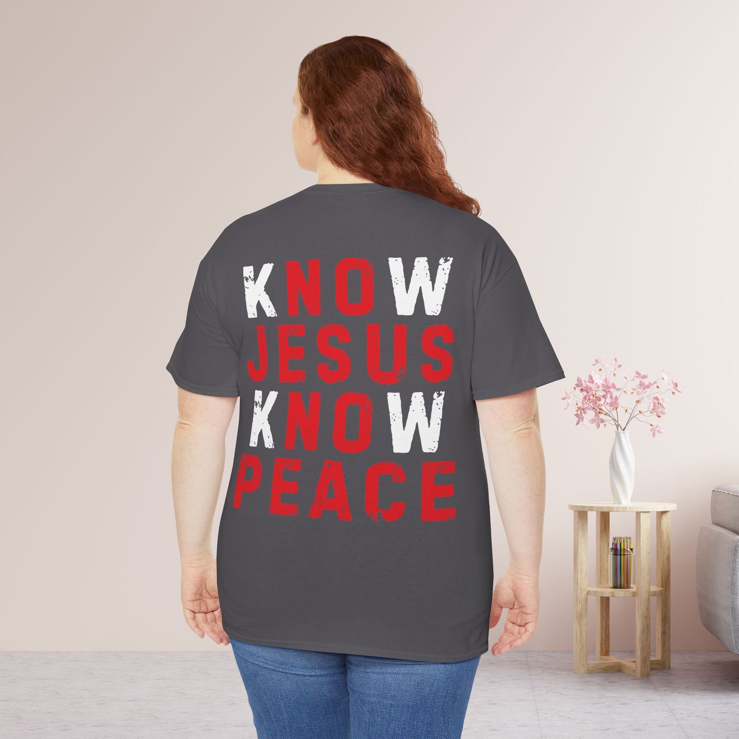 Jesus is Peace Heavy Cotton Tee