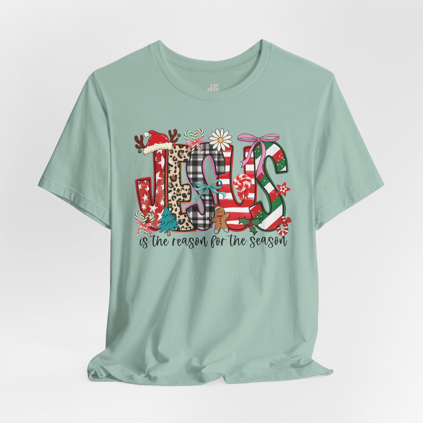 Jesus Is The Reason For The Season Soft Cotton Tee - Christian Christmas Shirt