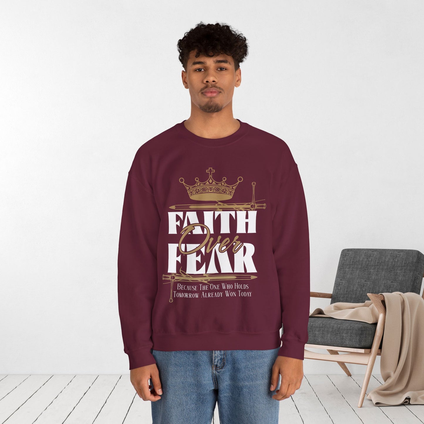 Faith Over Fear Sweatshirt