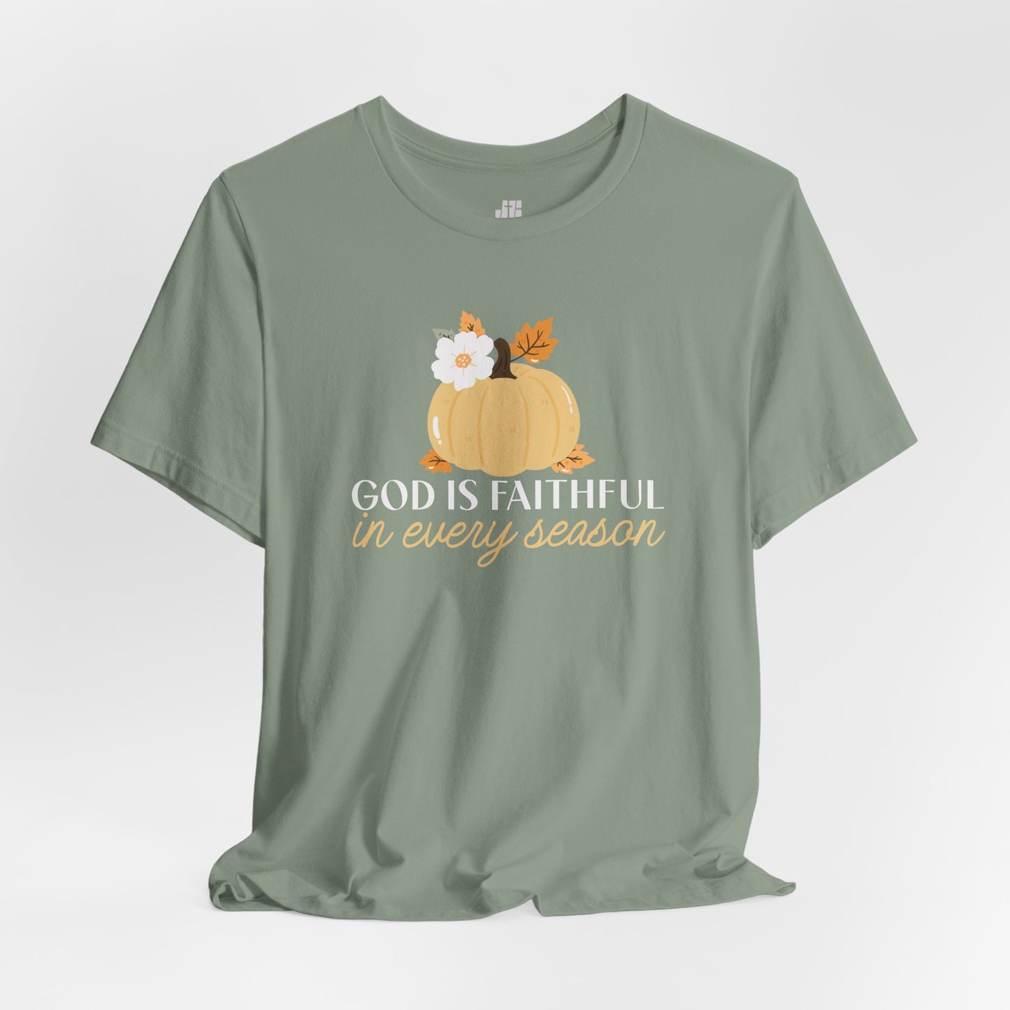 God is Faithful in Every Season Soft Cotton Tee
