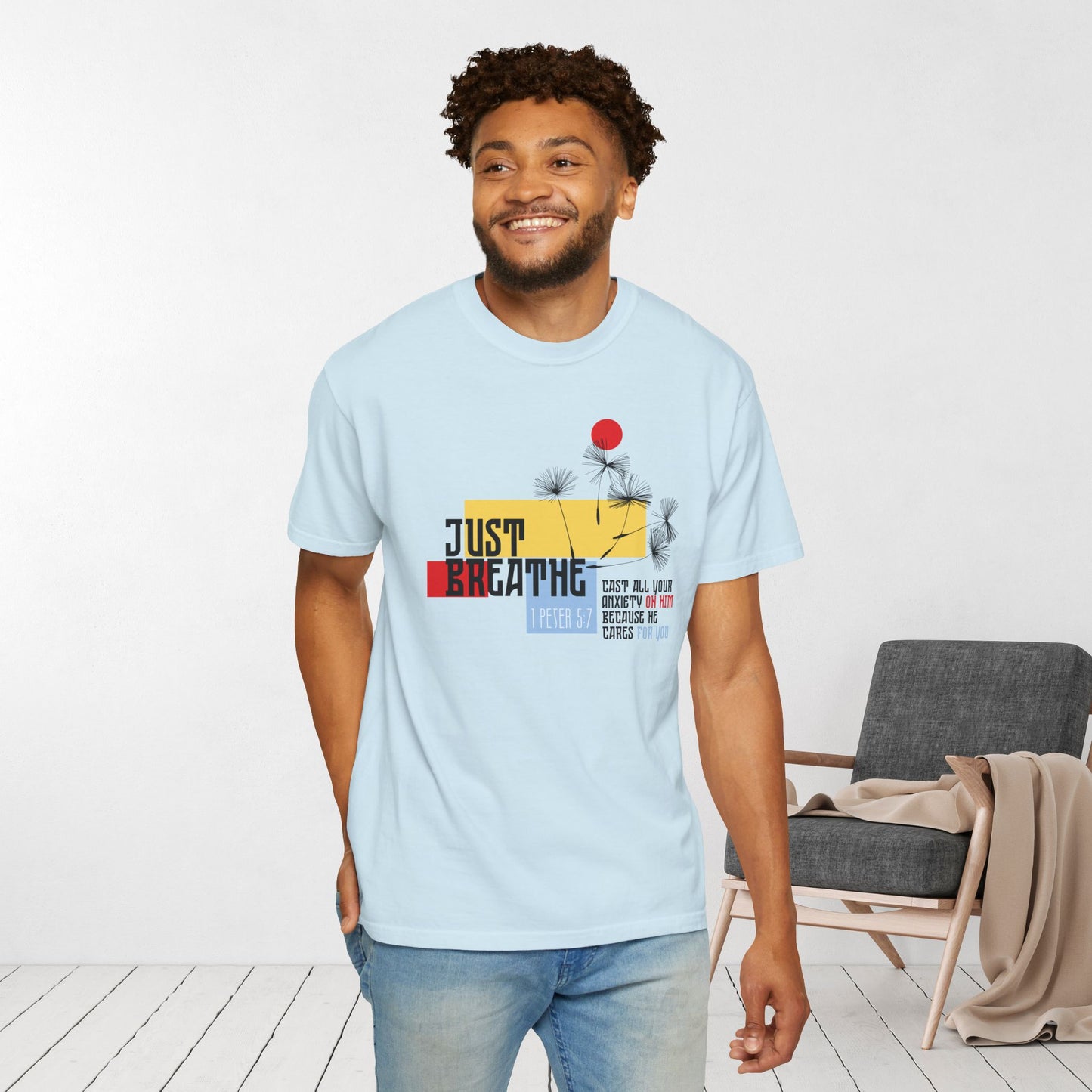 Just Breathe Comfort Colors Shirt