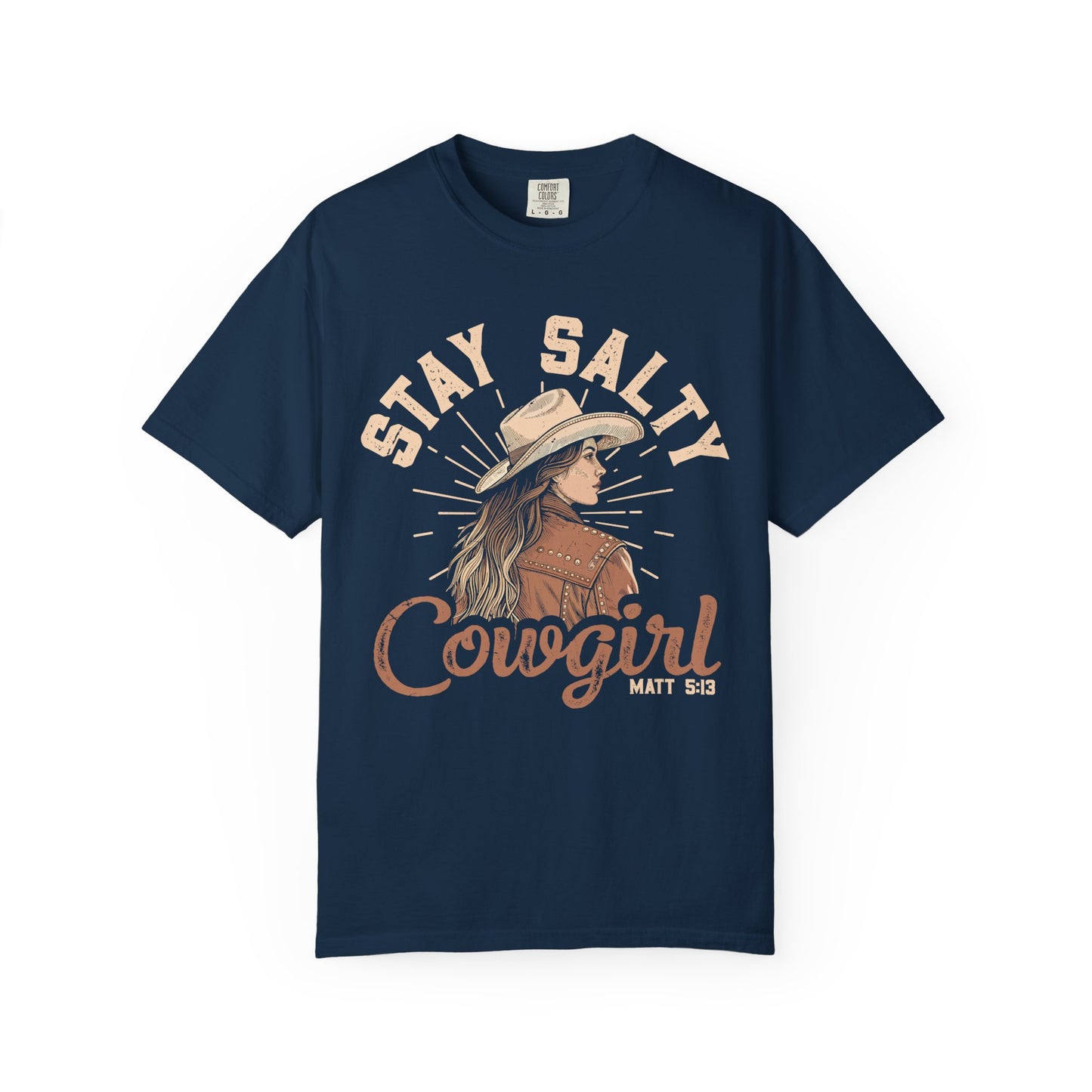 Stay Salty Cowgirl Comfort Colors Shirt