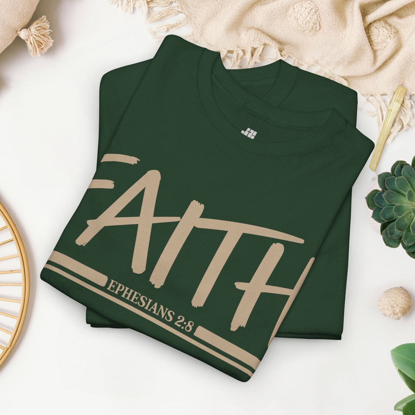 Faith Heavy Cotton Tee