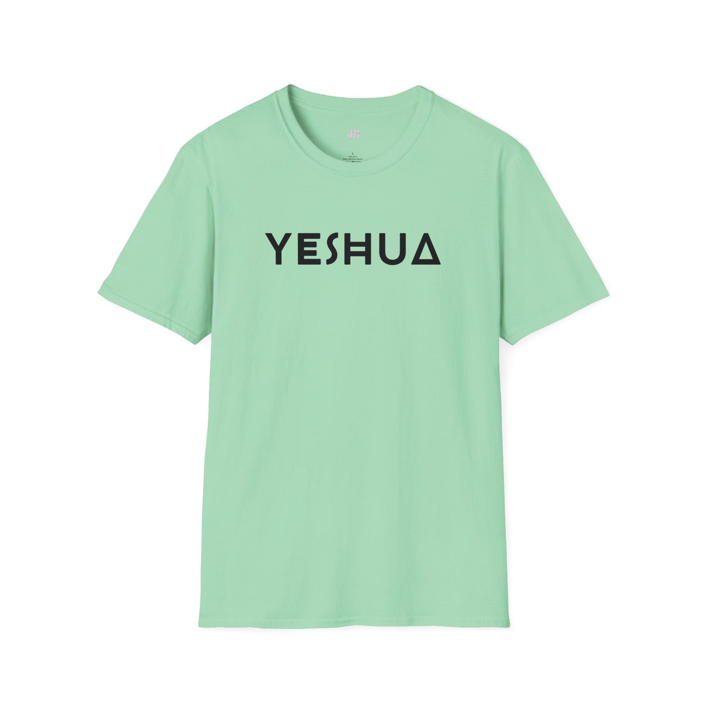Unisex YESHUA Softstyle T-shirt - Minimalist Christian Shirt