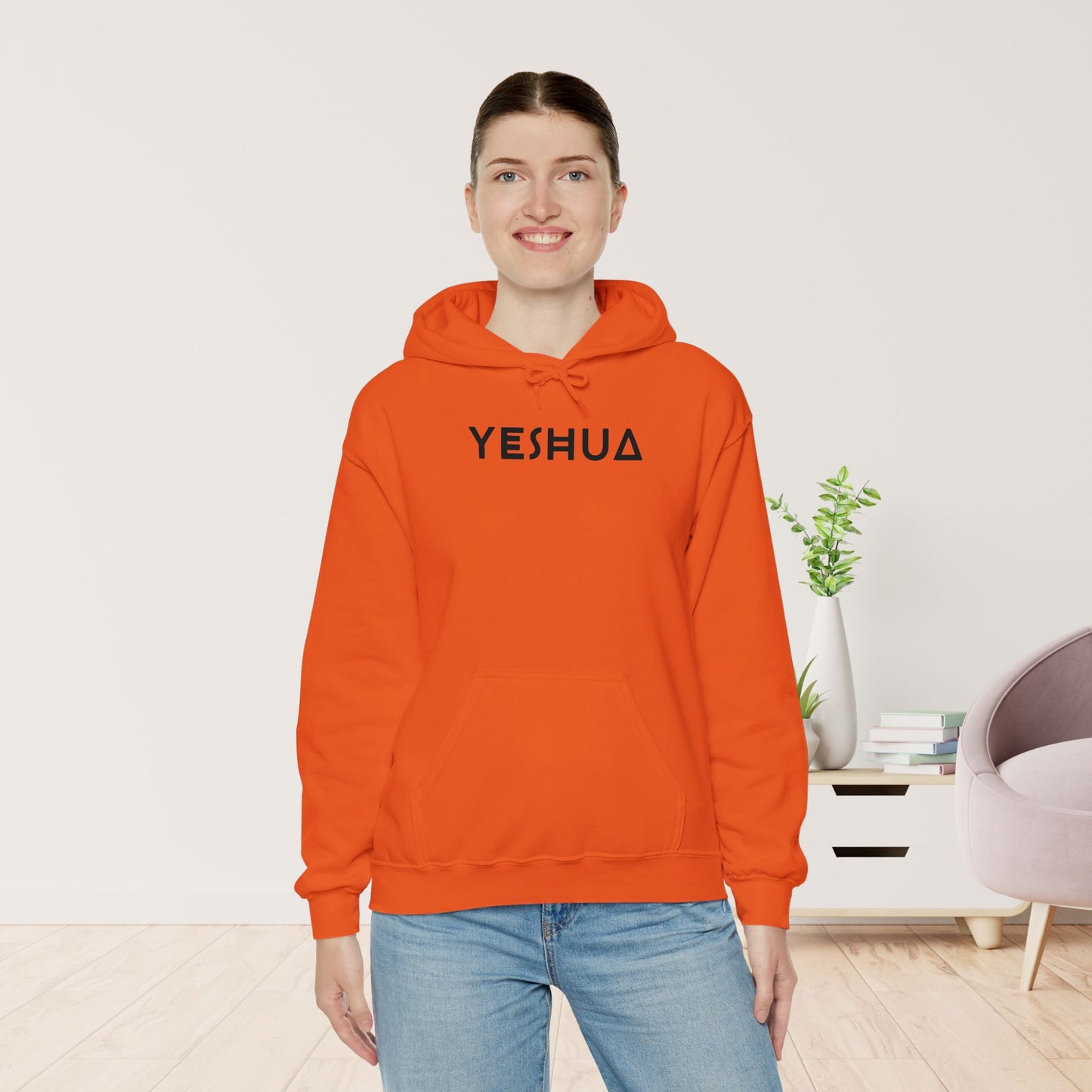 YESHUA Hoodie - Minimalist Christian Hoodie
