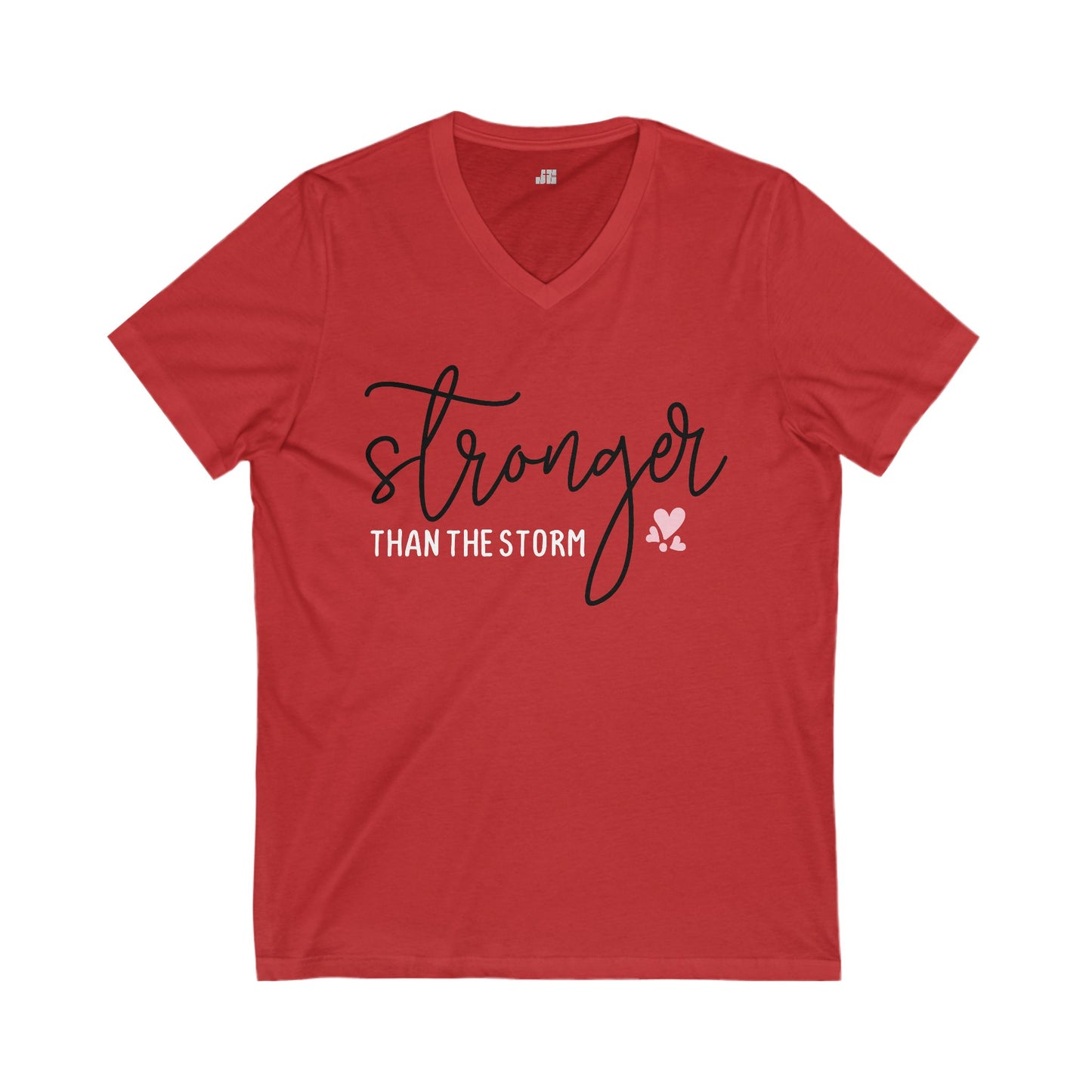 Stronger Than The Storm V-Neck Tee