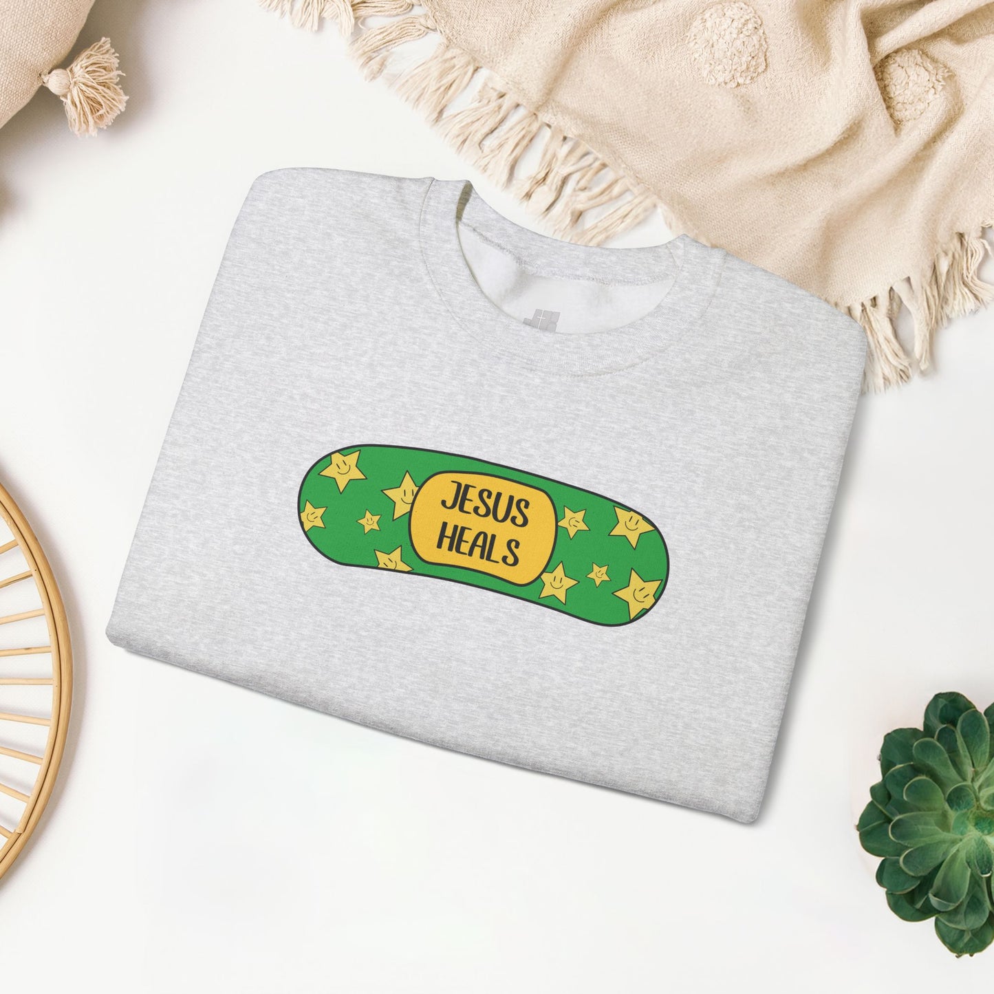 Jesus Heals Sweatshirt