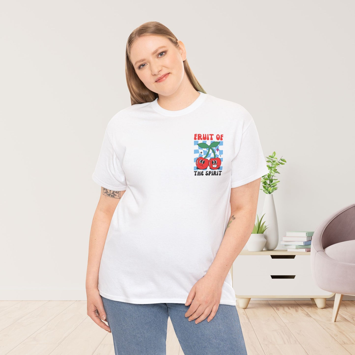 Fruit of The Spirit Heavy Cotton Tee