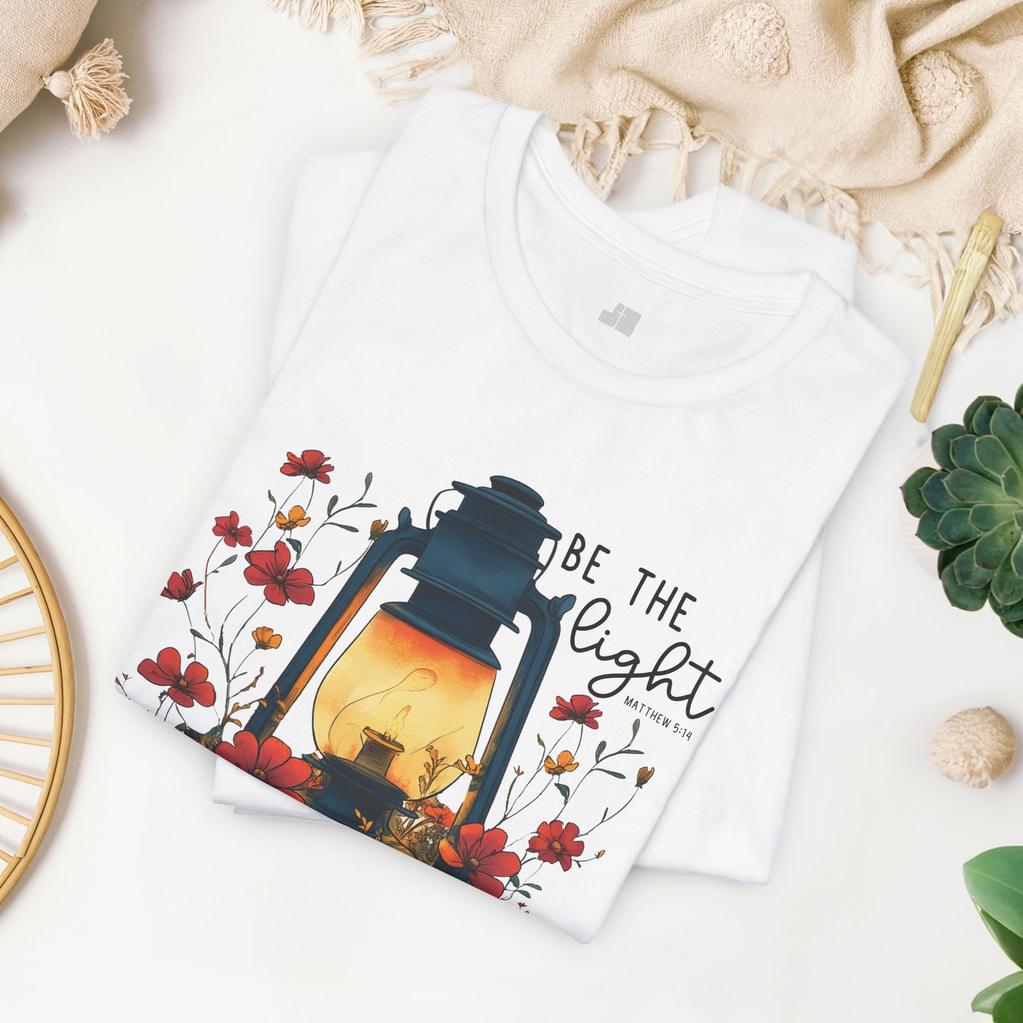 Be The Light Soft Cotton Tee