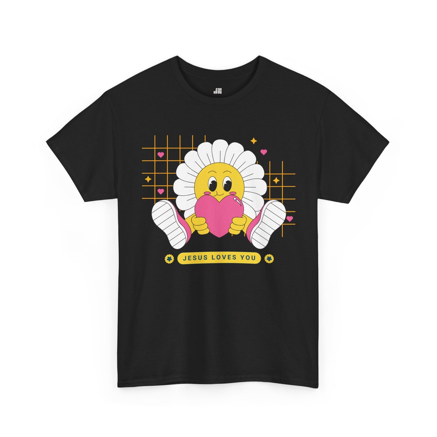 Jesus Loves You Heavy Cotton Tee