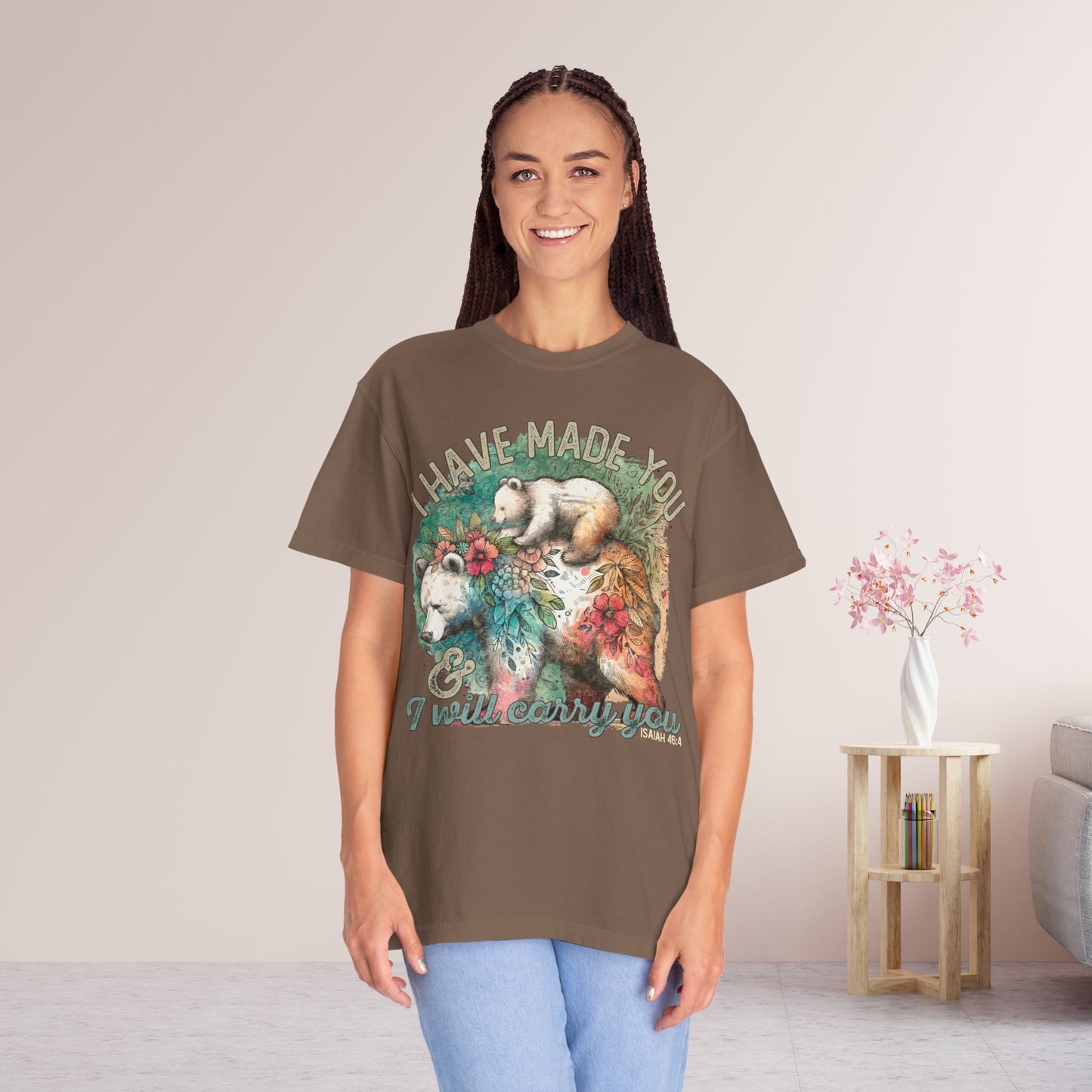 I Will Carry You Comfort Colors Shirt