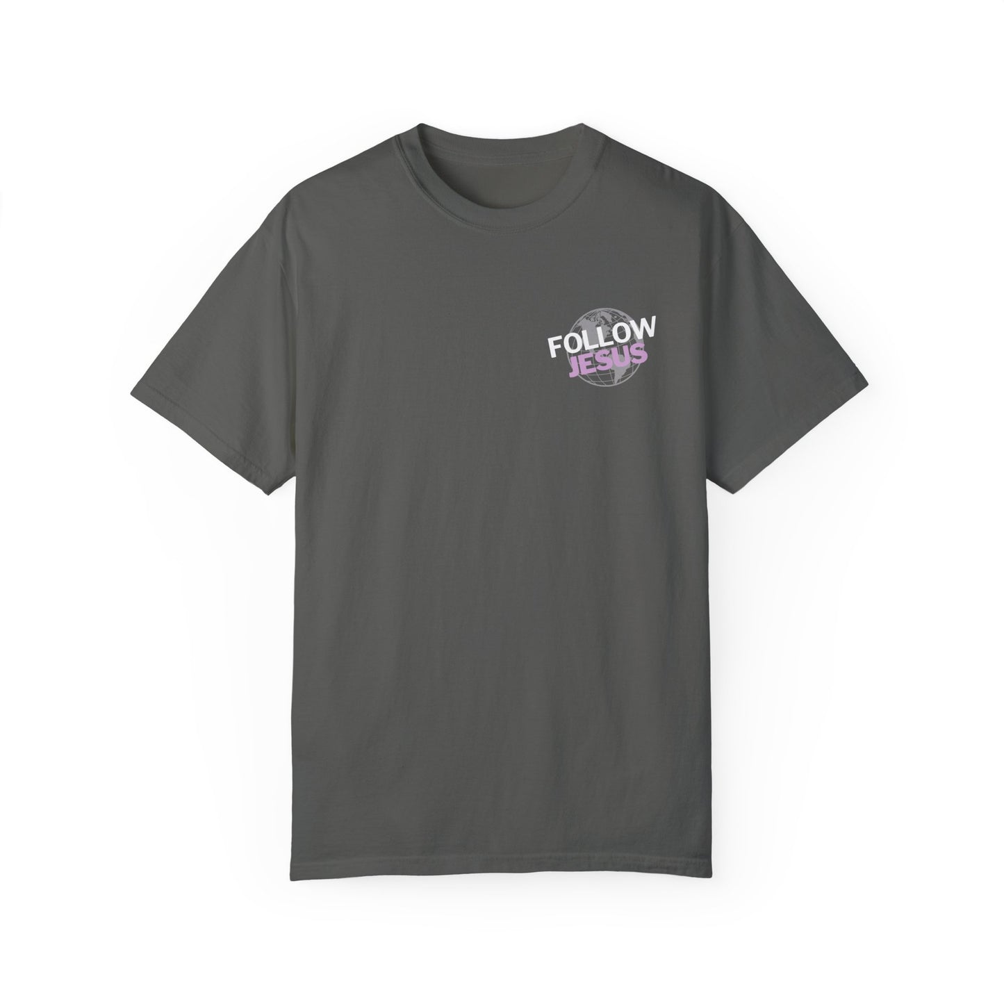 Jesus is the Light of the World Comfort Colors Shirt - John 8:12 Bible Verse Christian Shirt