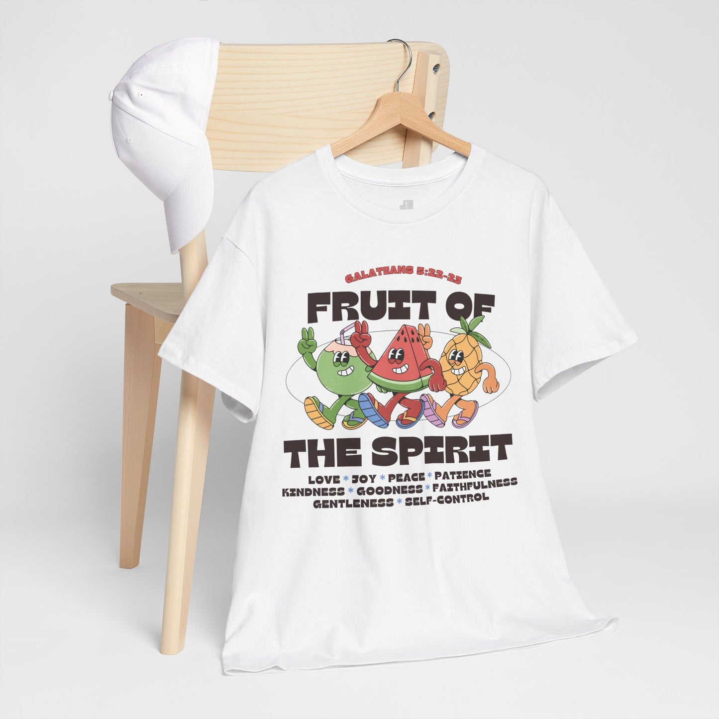Fruit of The Spirit Heavy Cotton Tee