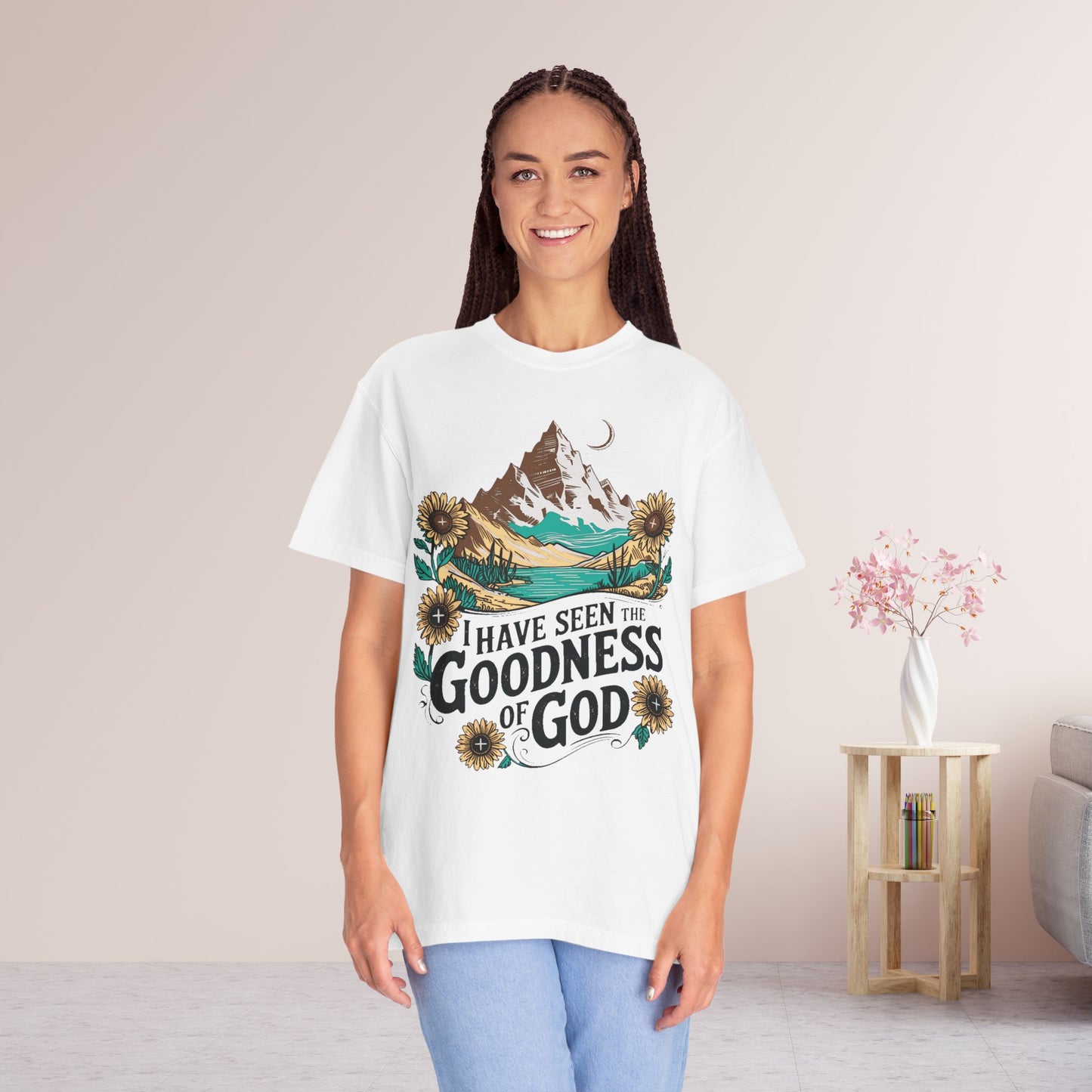 Goodness of God Comfort Colors Shirt