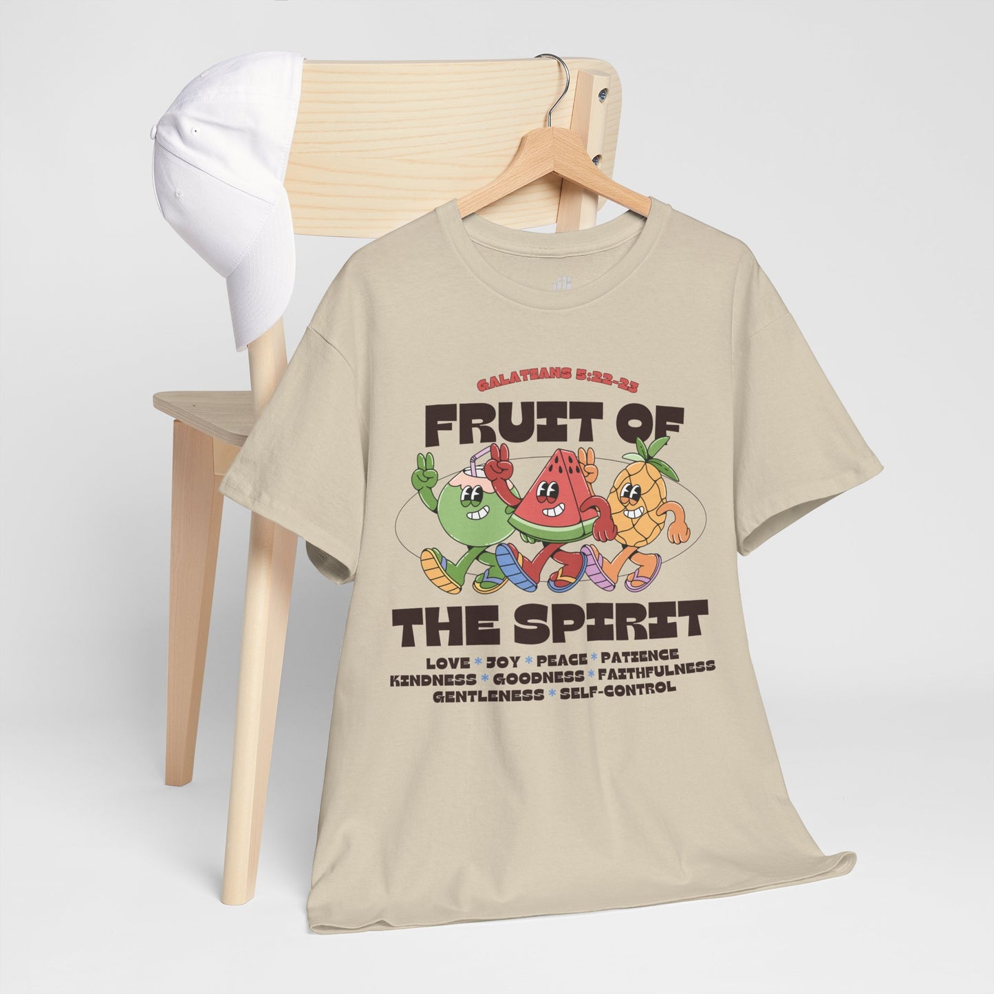 Fruit of The Spirit Heavy Cotton Tee