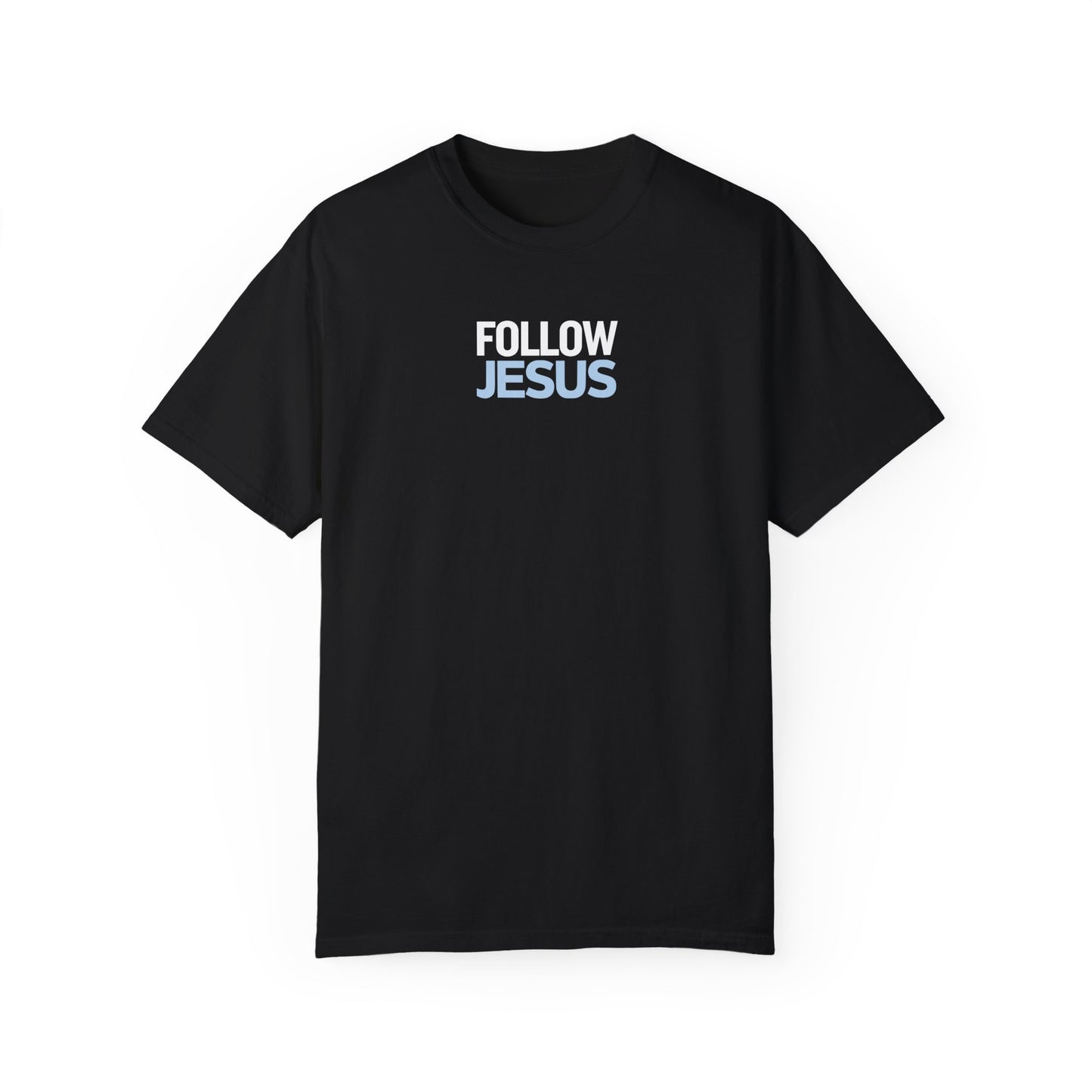 Jesus is the Light of the World Comfort Colors Shirt - John 8:12 Bible Verse Christian Shirt