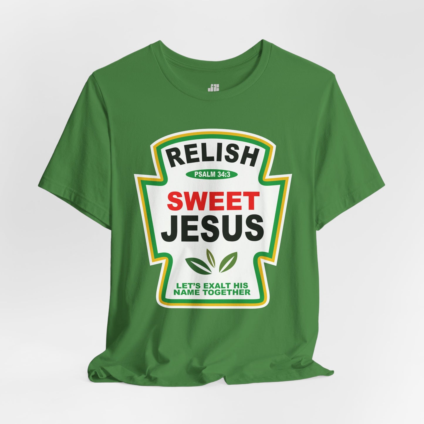 Relish Sweet Jesus Soft Cotton Tee - Psalm 34:3