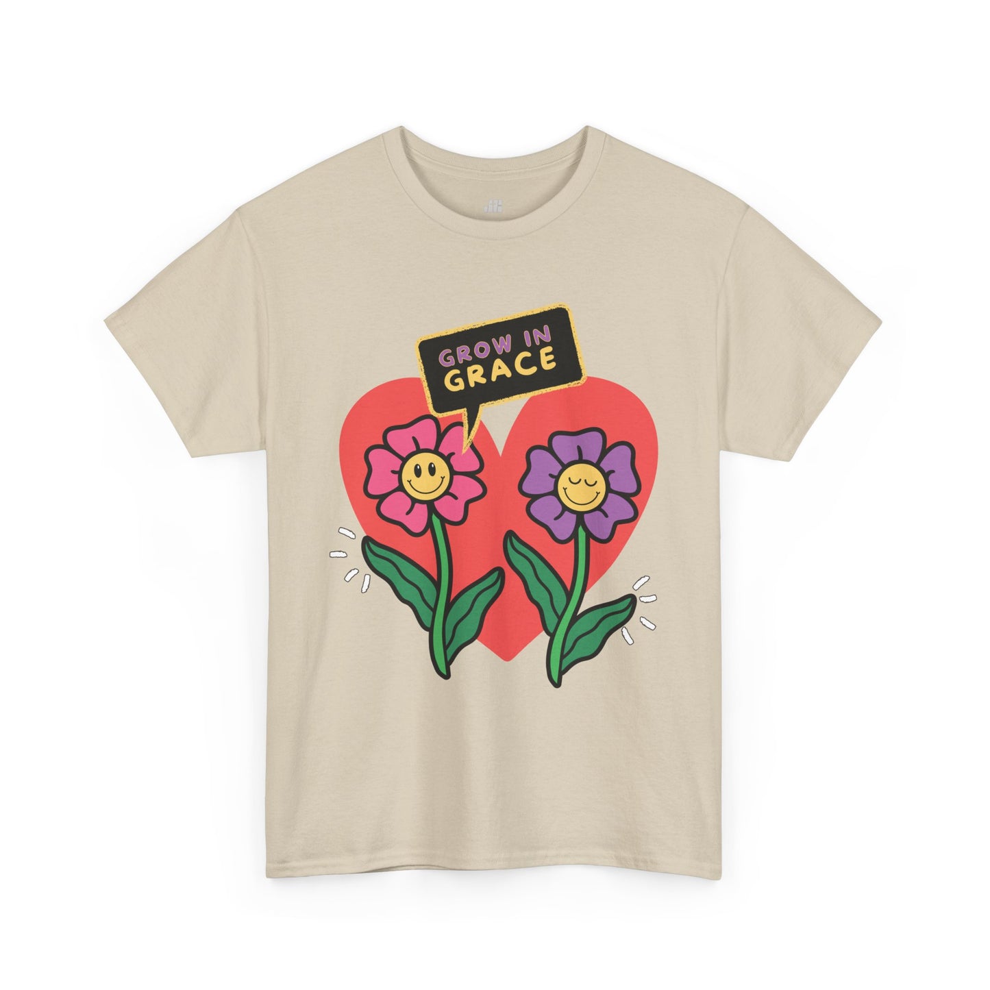Grow In Grace Heavy Cotton Tee