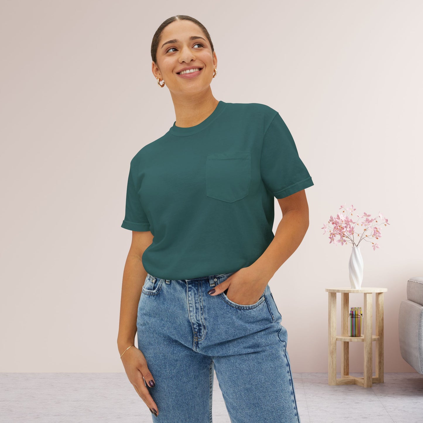 Loved Beyond Measure Comfort Colors Pocket T-Shirt
