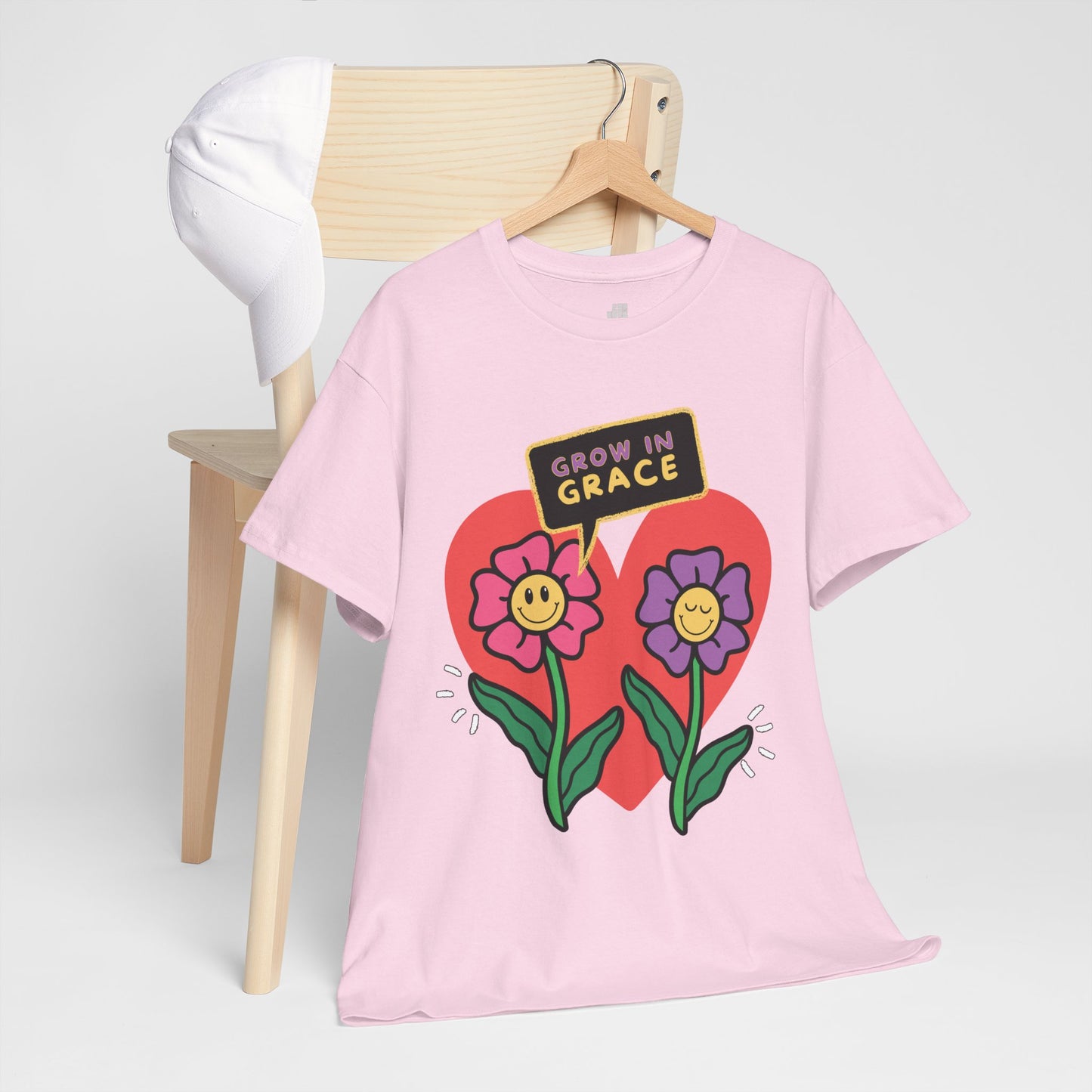 Grow In Grace Heavy Cotton Tee
