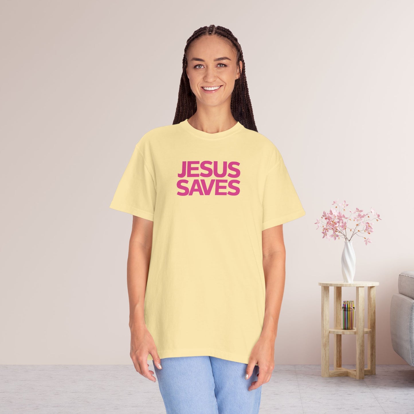 Jesus Saves Comfort Colors Shirt