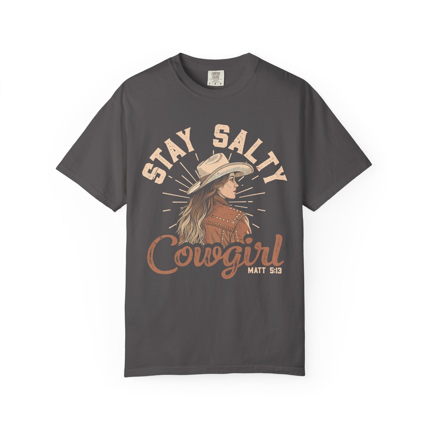 Stay Salty Cowgirl Comfort Colors Shirt