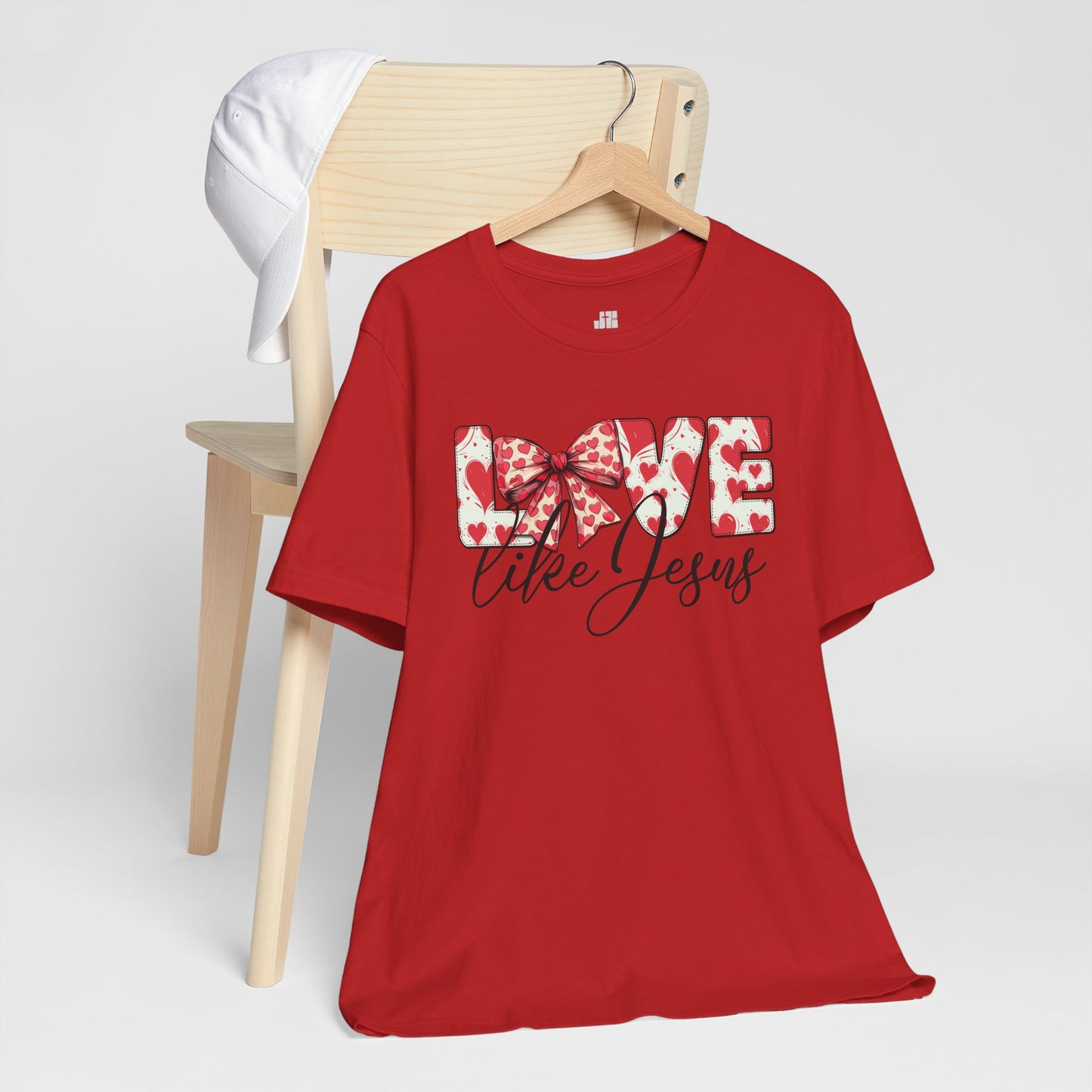 Love Like Jesus Soft Cotton Tee - Christian Shirt