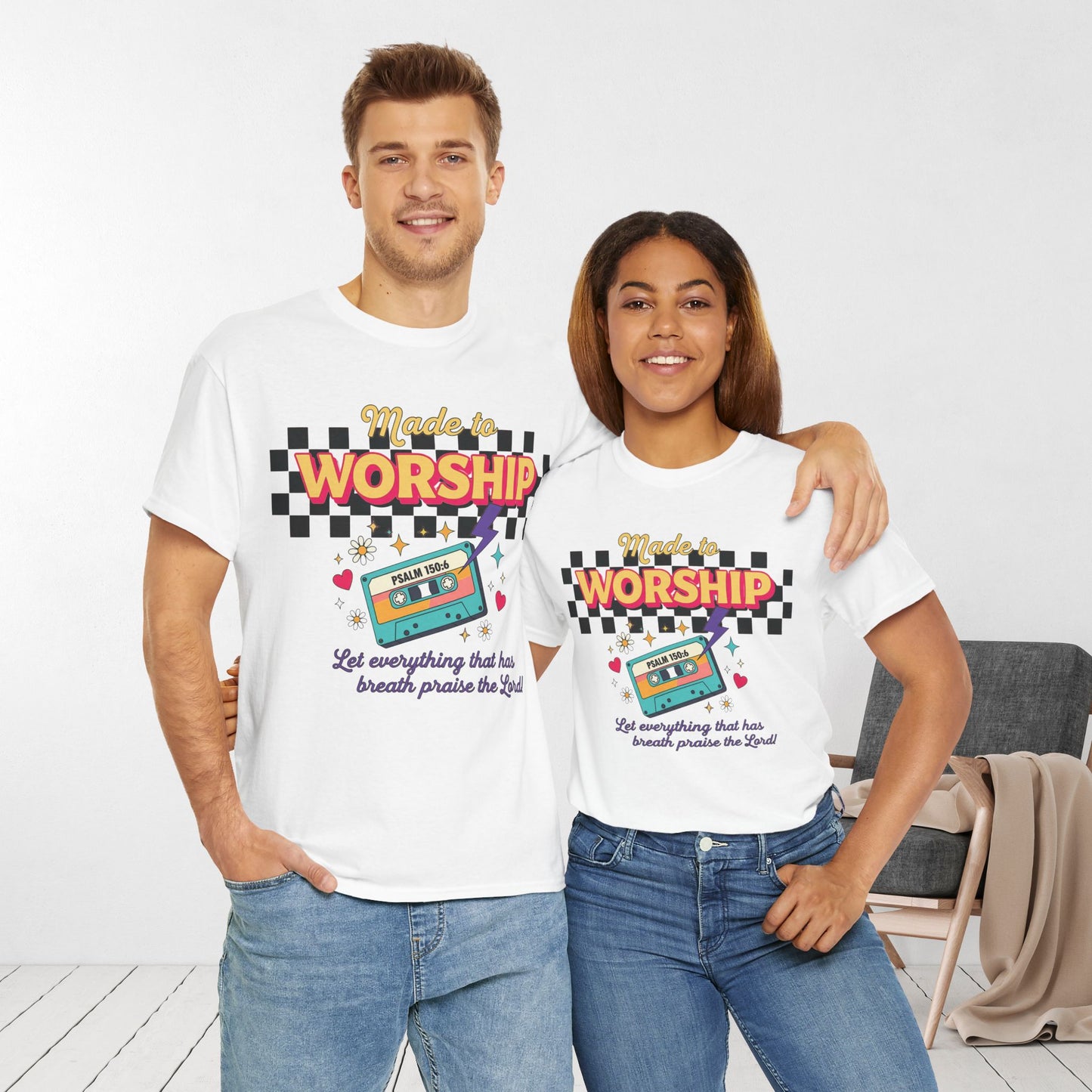 Made to Worship Heavy Cotton Tee