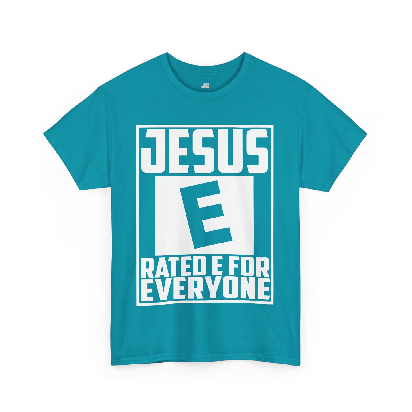 Jesus Rated E for Everyone Heavy Cotton Tee