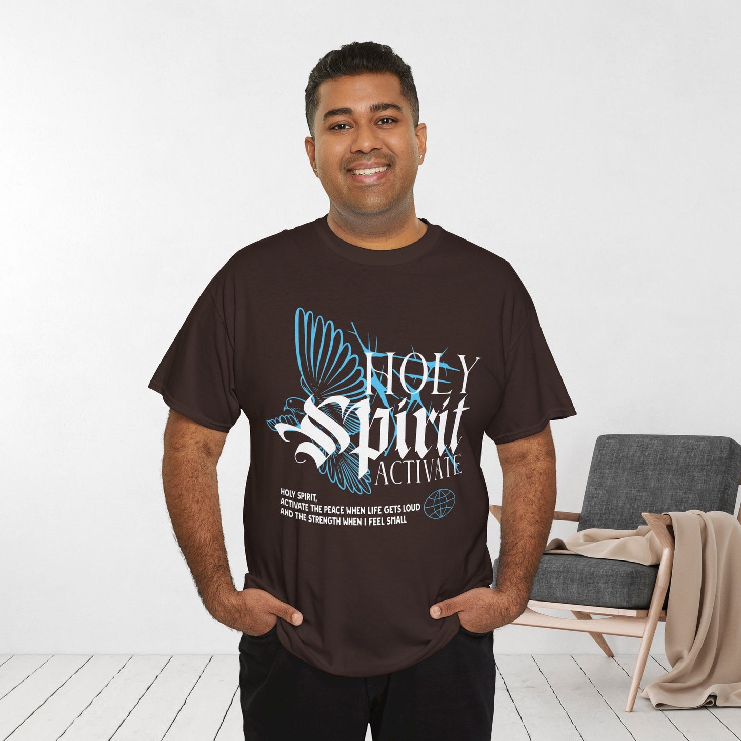 Holy Spirit Activate Heavy Cotton Tee
