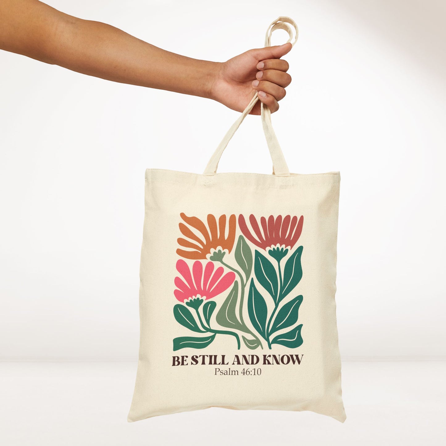 Be Still And Know Canvas Tote Bag