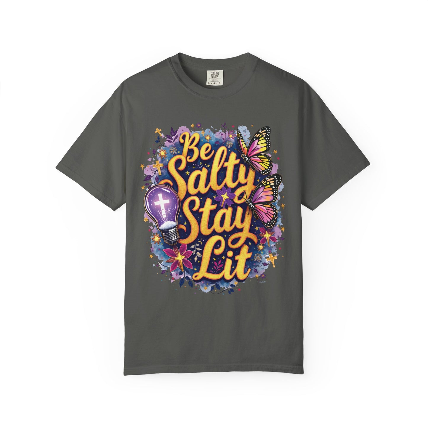 Be Salty Stay Lit Comfort Colors Shirt