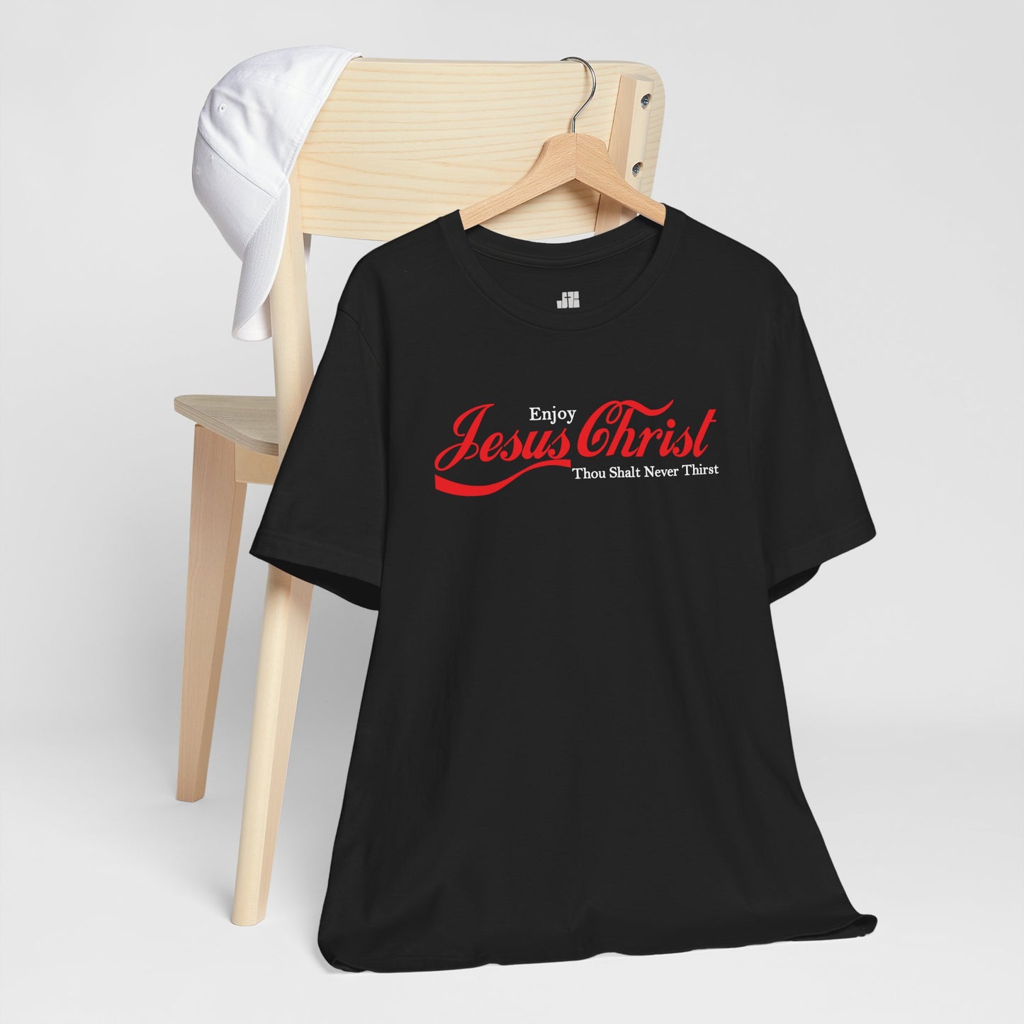 Enjoy Jesus Christ Soft Cotton Tee - John 4:14