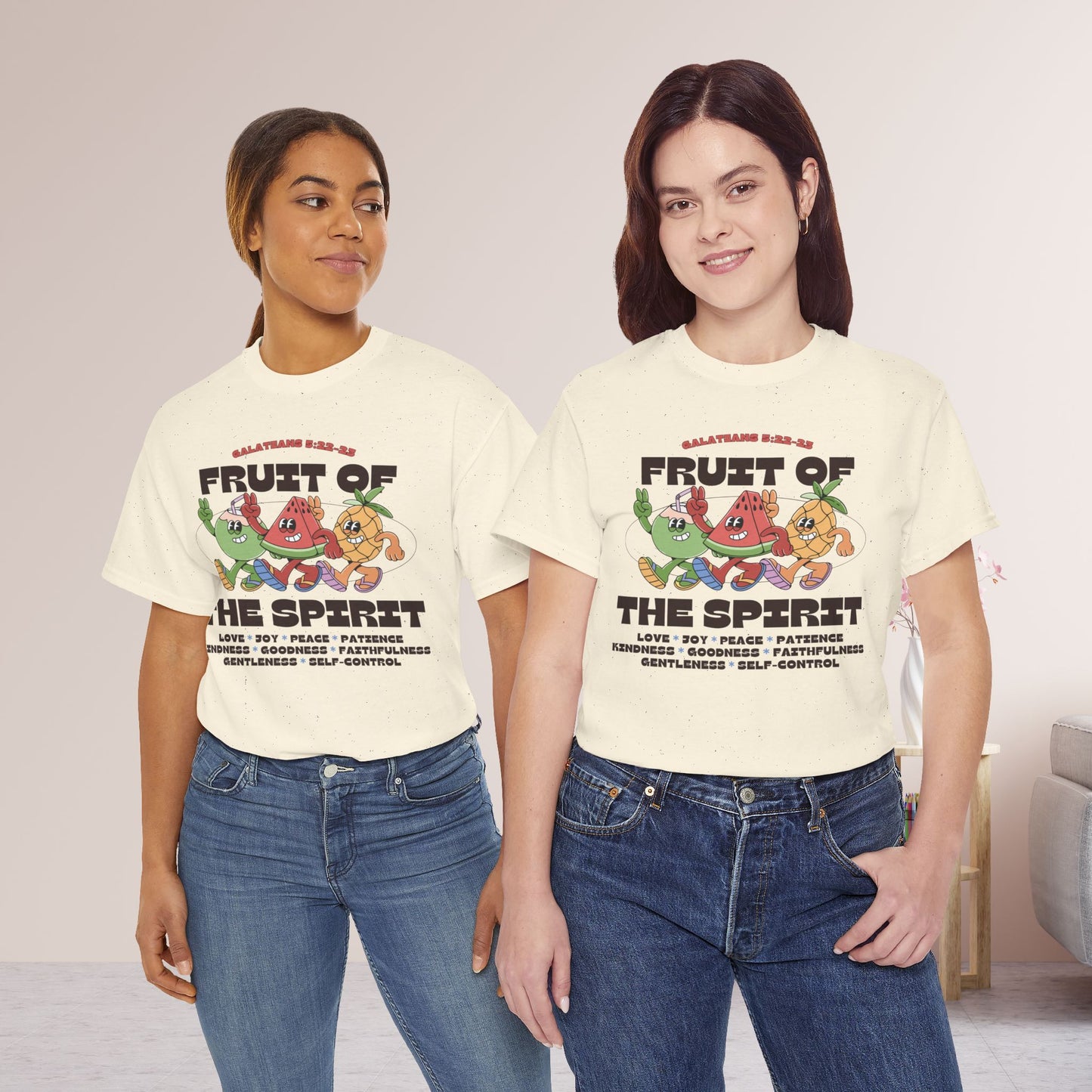 Fruit of The Spirit Heavy Cotton Tee