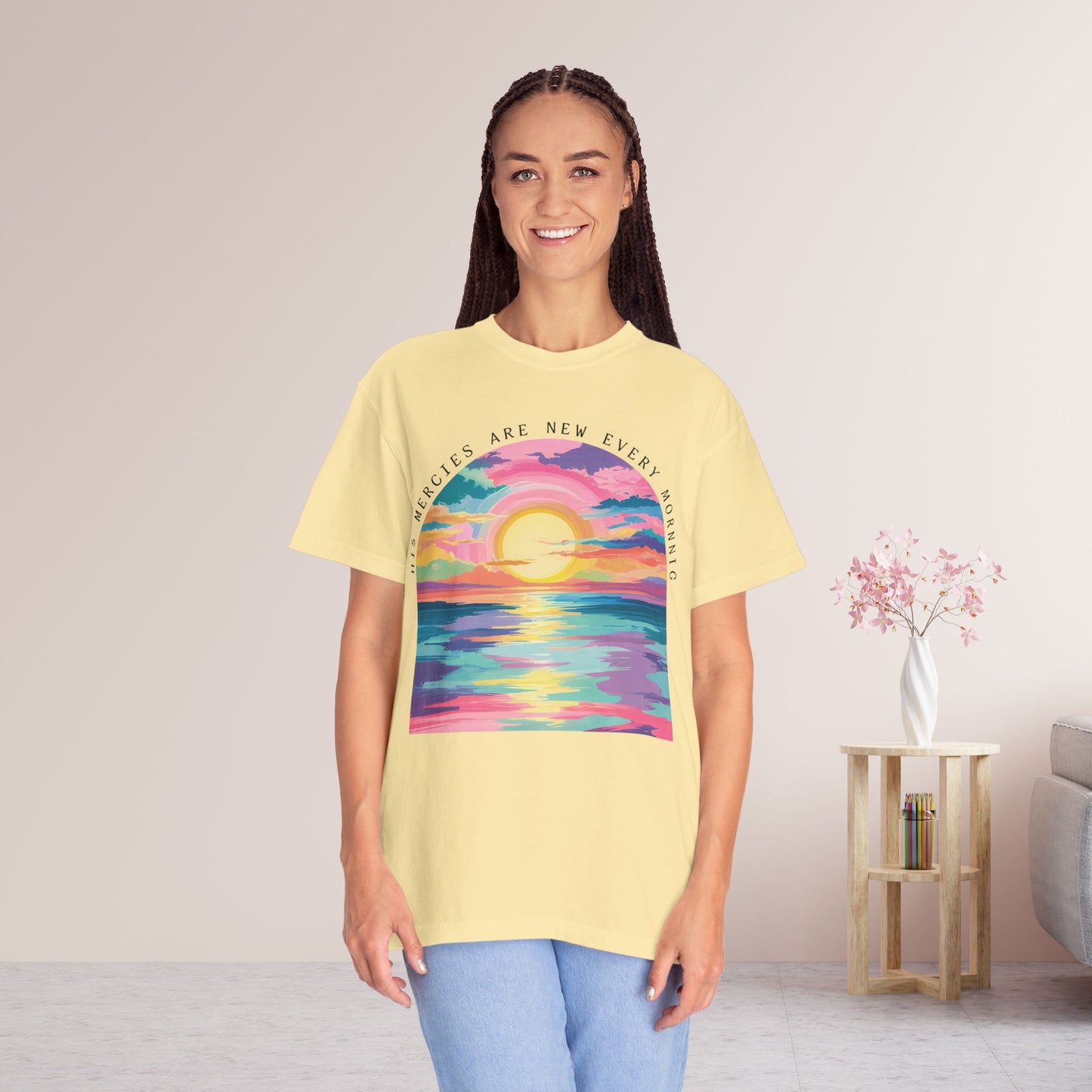 His Mercies Are New Every Morning Comfort Colors Shirt