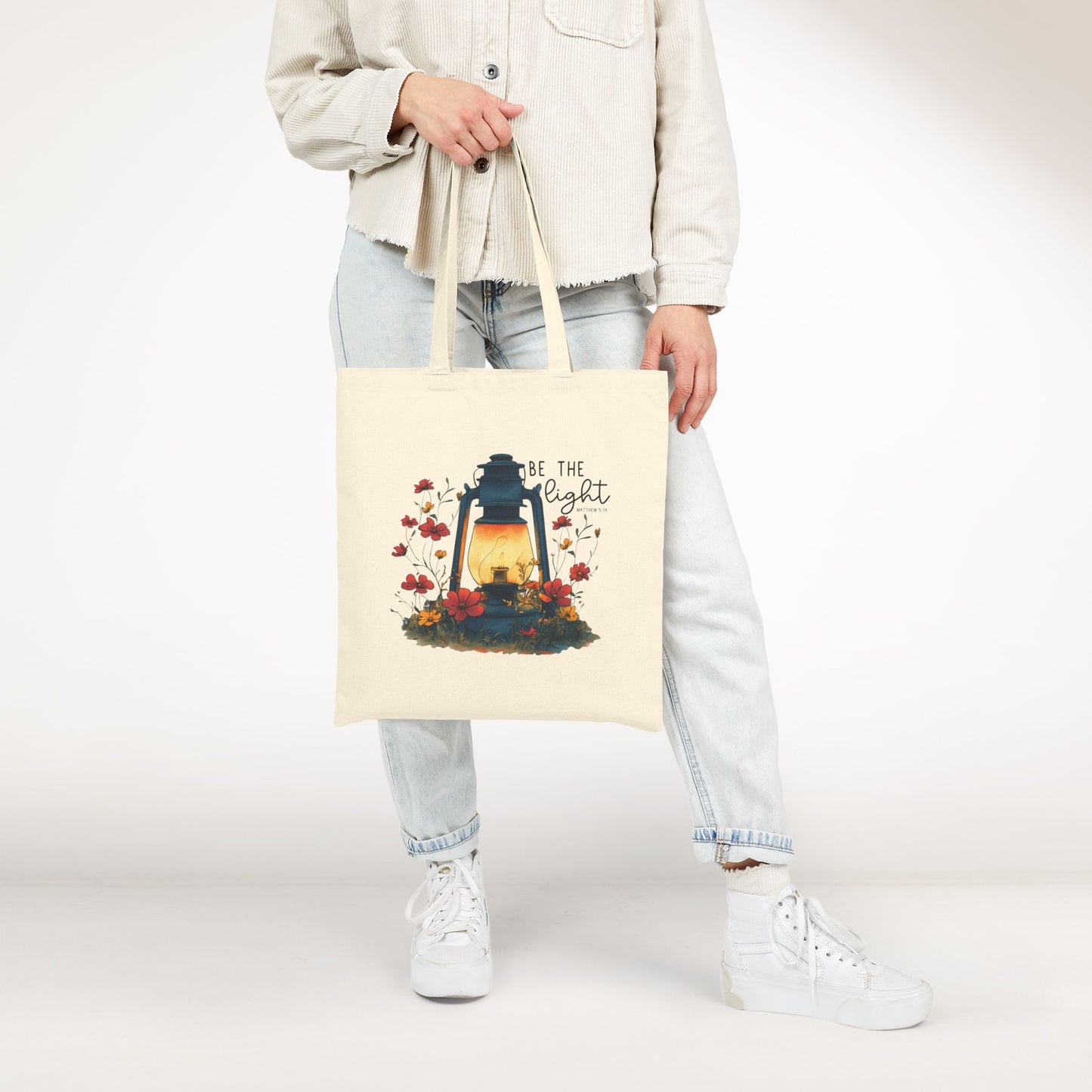 Be the Light Canvas Tote Bag