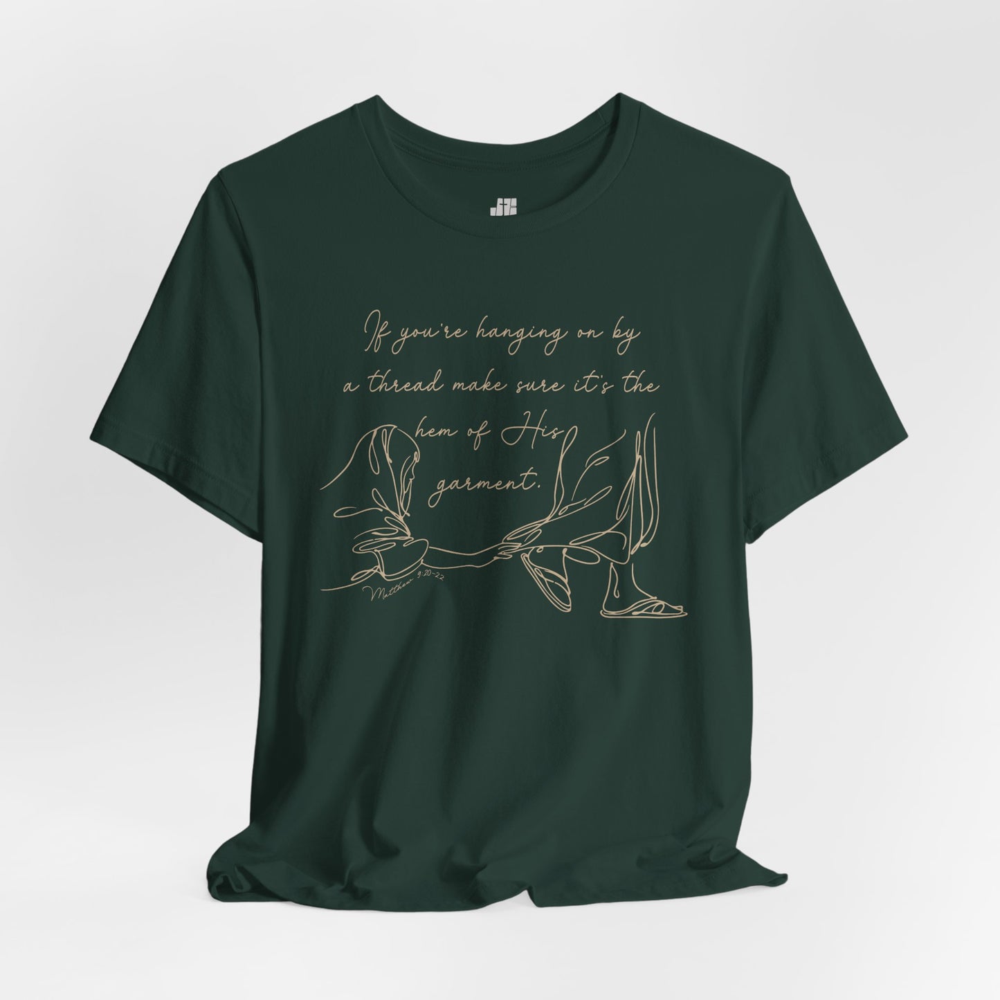 If You’re Hanging On By a Thread... Soft Cotton Tee
