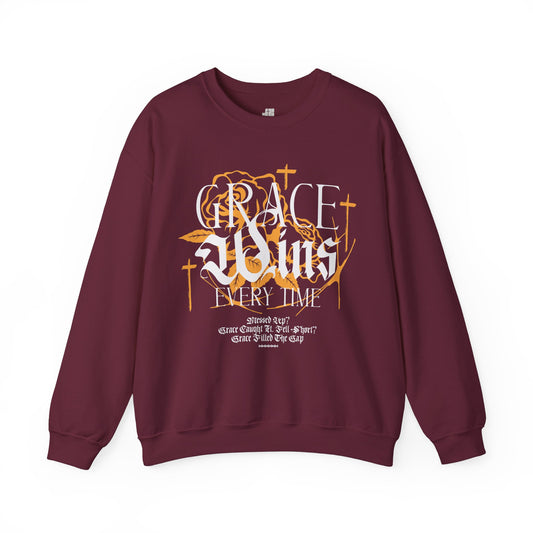 Grace Wins Every Time Sweatshirt
